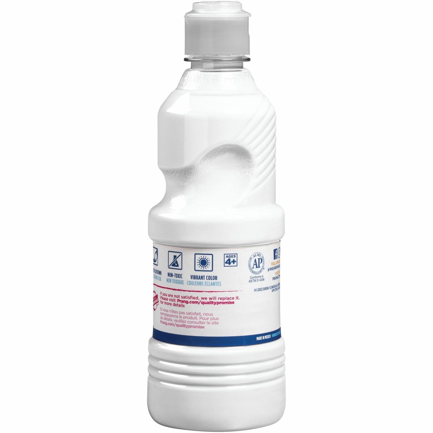 Prang Ready-To-Use Tempera Paint, 16 Oz., White - Image 6