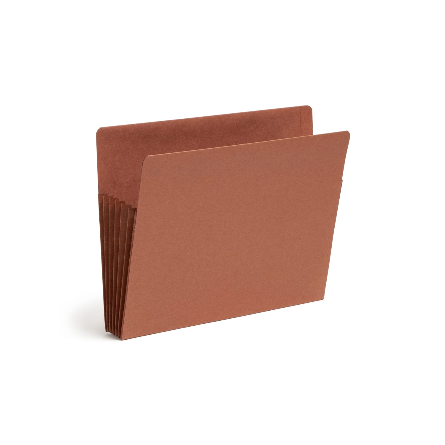 Smead TUFF End-Tab File Pockets, 5 1/4in Expansion, Letter Size, 30% Recycled, Redrope, Box Of 10 - Image 4