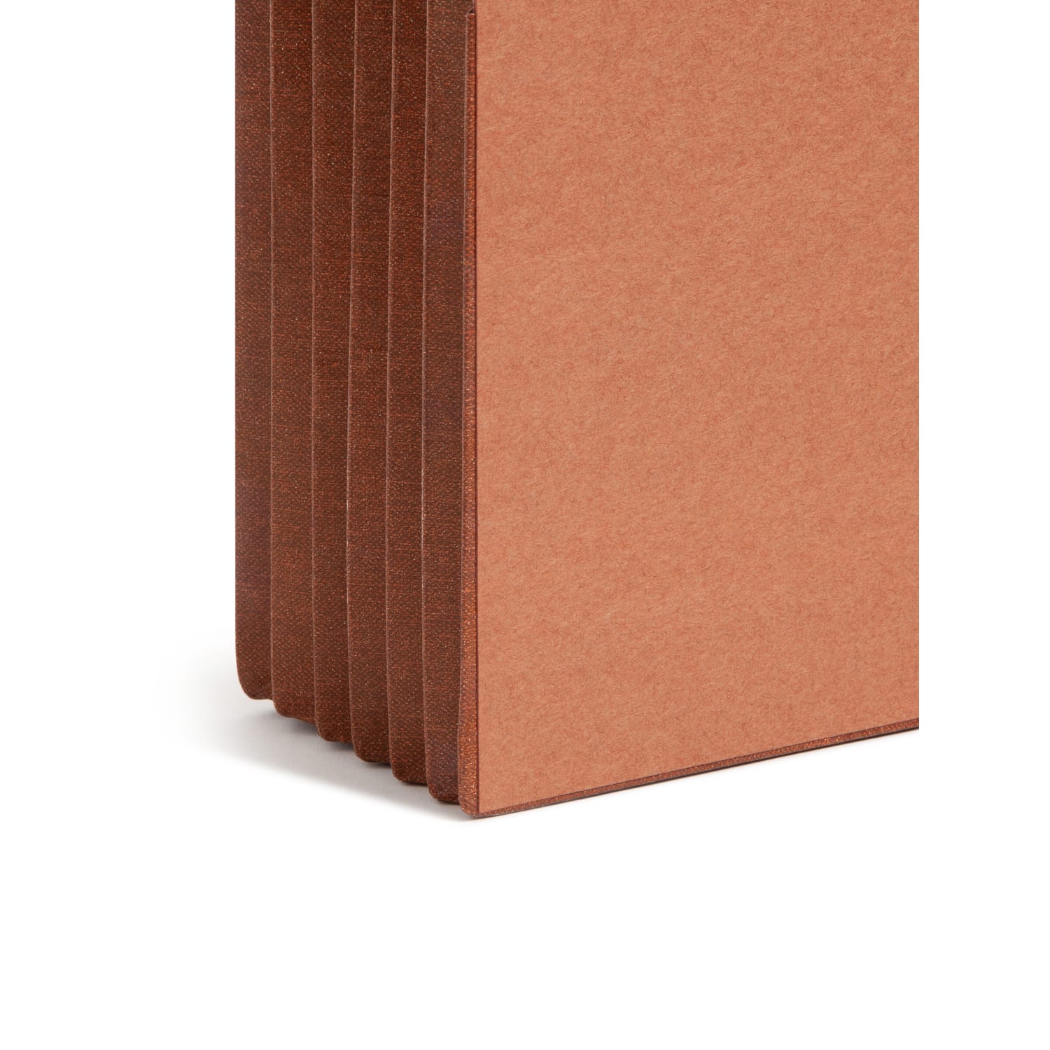 Smead TUFF End-Tab File Pockets, 5 1/4in Expansion, Letter Size, 30% Recycled, Redrope, Box Of 10 - Image 5