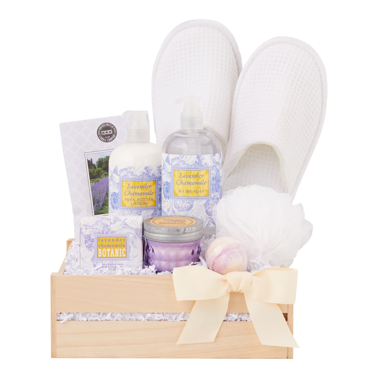 Hickory Farms - Lavender Spa Gift Basket - 8 items - Image 3