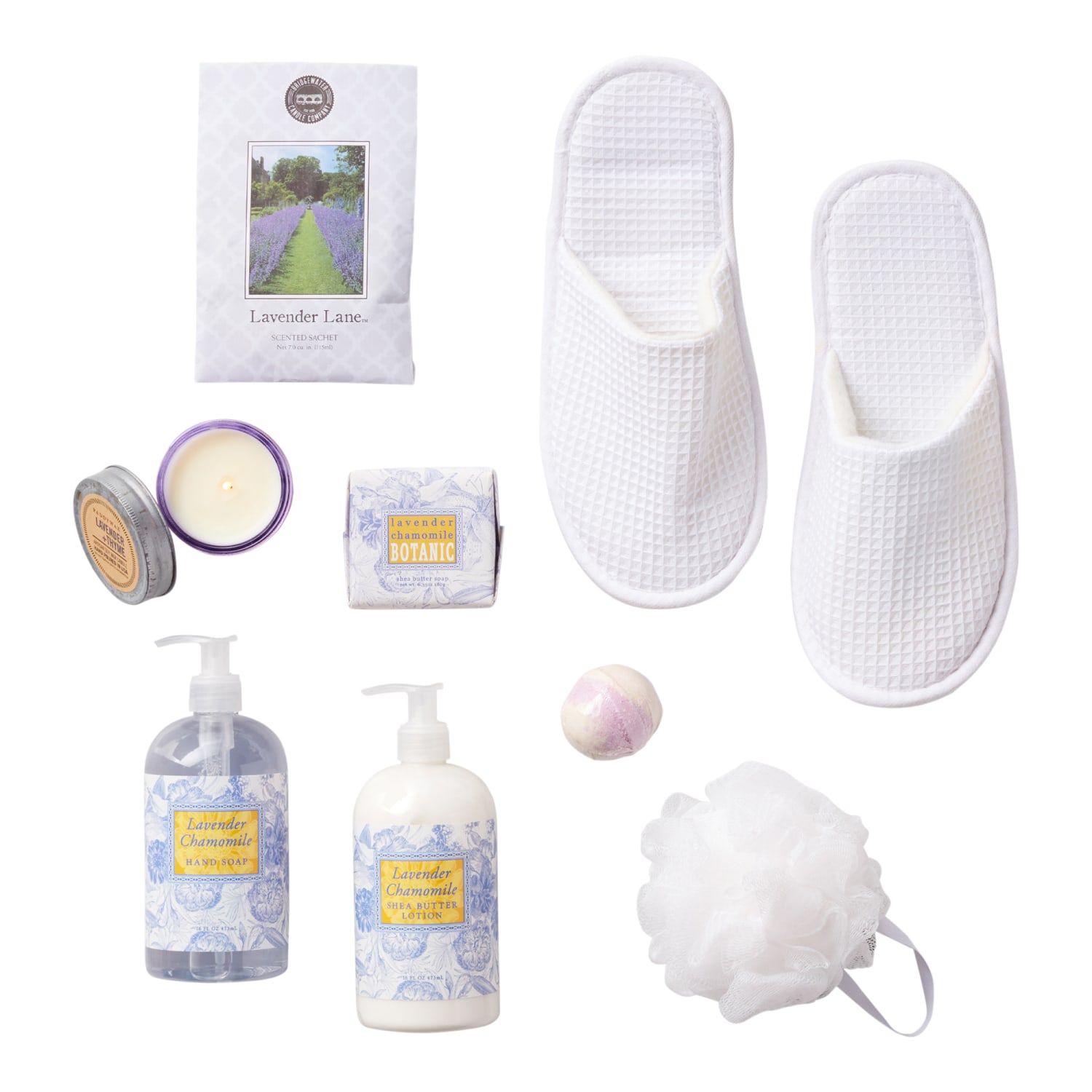 Hickory Farms - Lavender Spa Gift Basket - 8 items - Image 4
