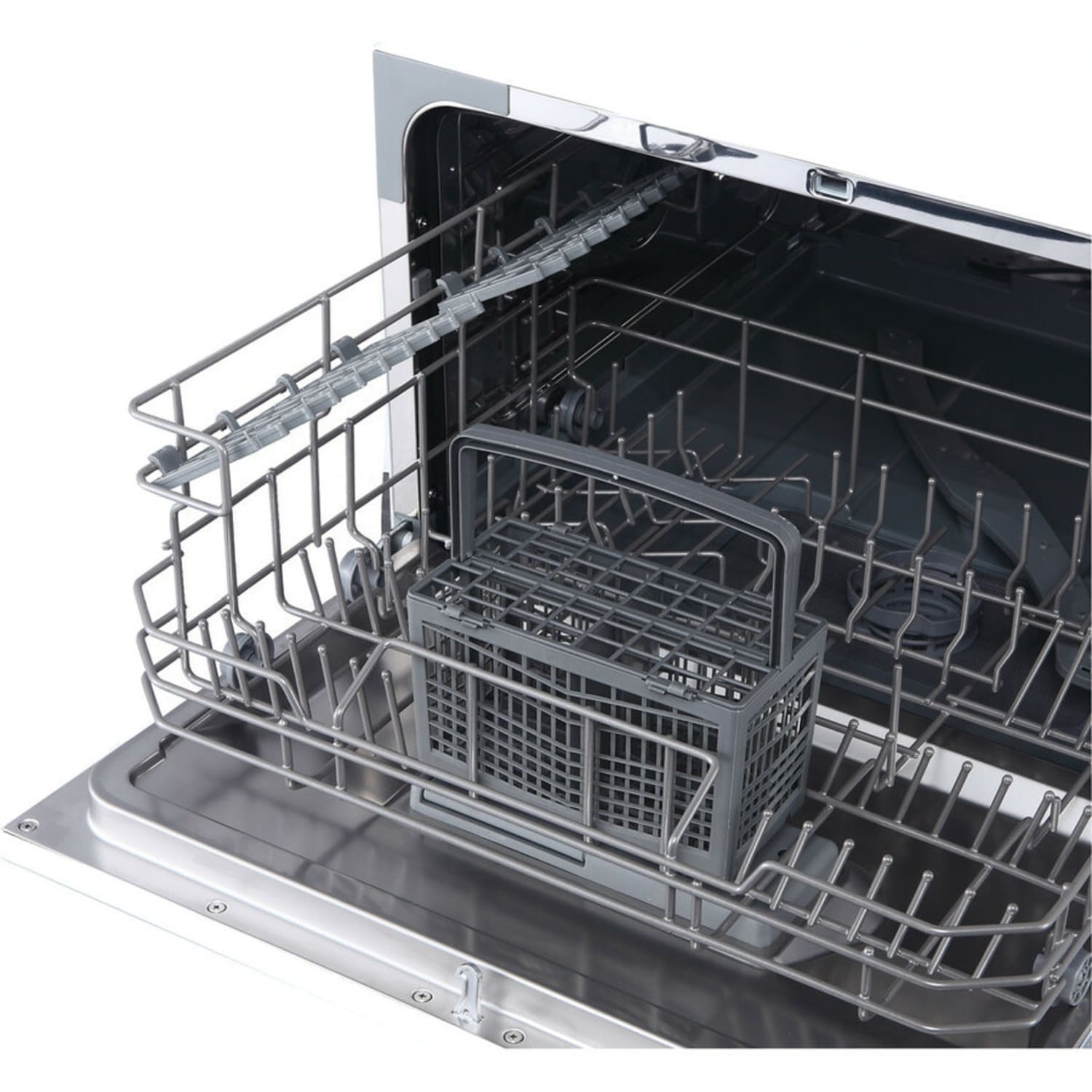 Magic Chef 6-Place Setting Countertop Dishwasher - Countertop - 6 Place Settings - 6 Programmes - White - Image 4