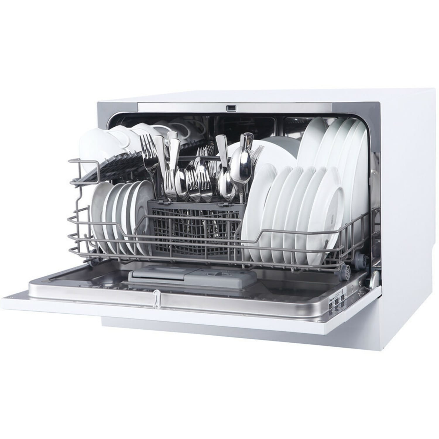 Magic Chef 6-Place Setting Countertop Dishwasher - Countertop - 6 Place Settings - 6 Programmes - White - Image 5