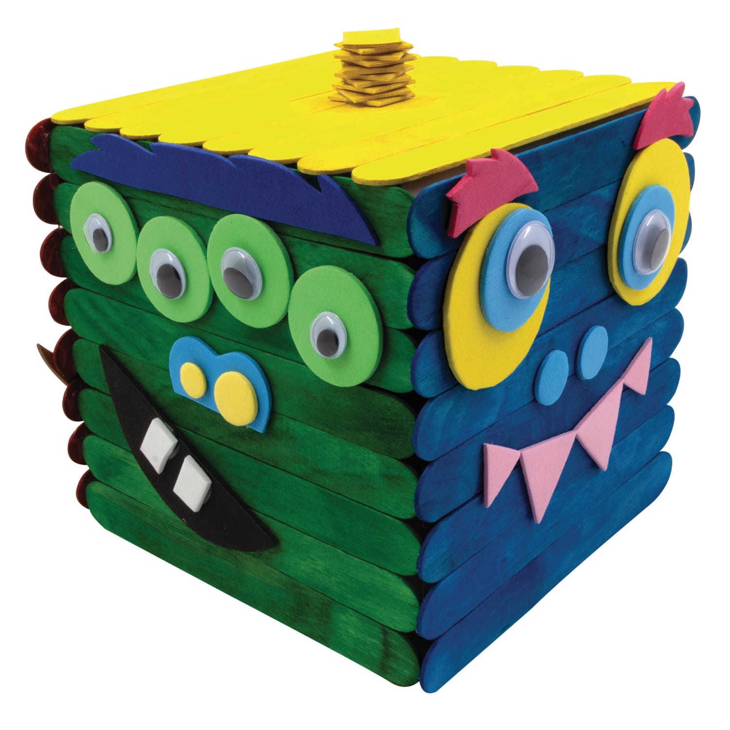 Creativity Street Peel & Stick Wiggle Eyes, Black, 60 Eyes Per Pack, Set Of 6 Packs - Image 5