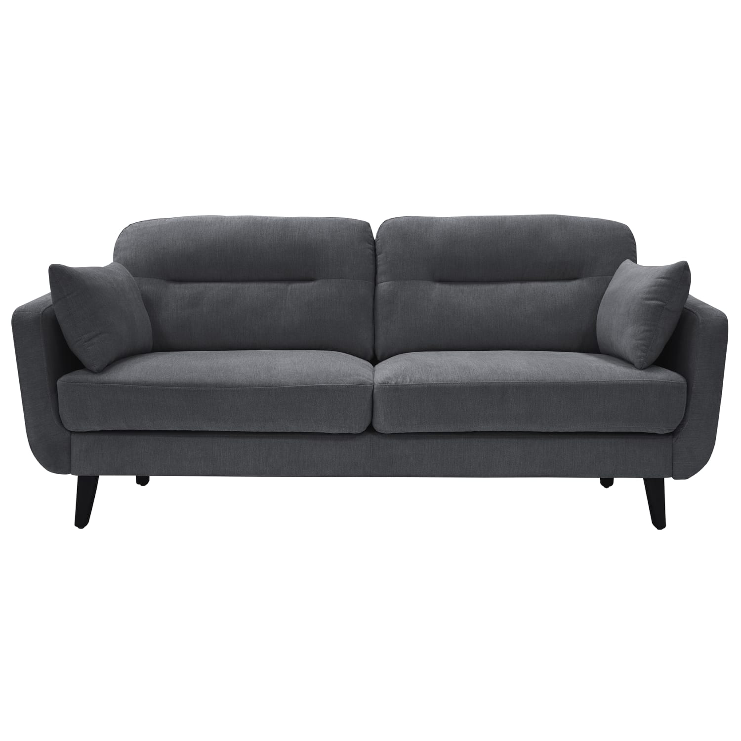 Serta Sierra Collection Sofa, Slate Gray/Chestnut - Image 6