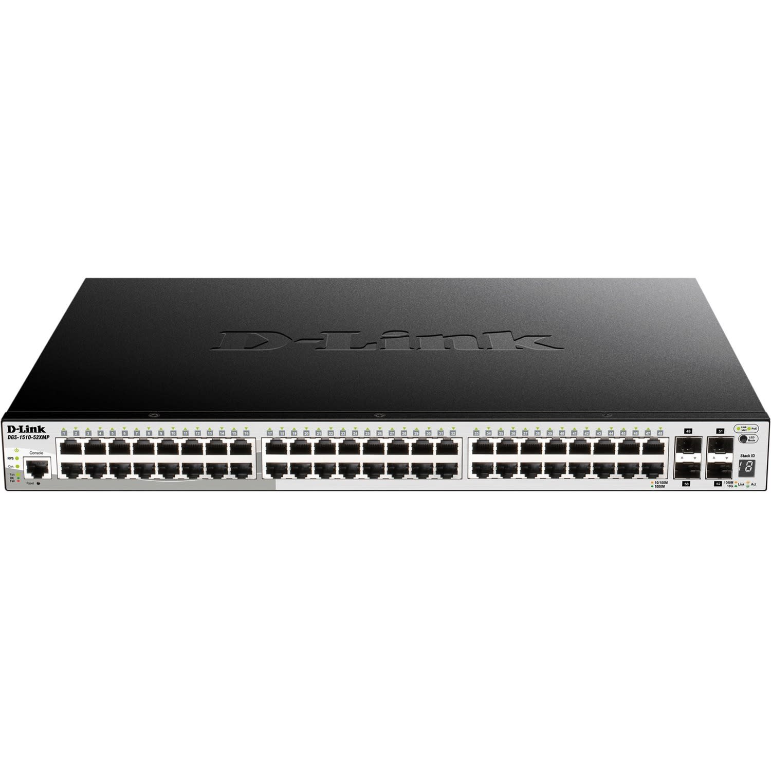 D-Link DGS-1510-52X Ethernet Switch - 48 Ports - Manageable - Gigabit Ethernet, 10 Gigabit Ethernet - DGS151052XMP - Image 5