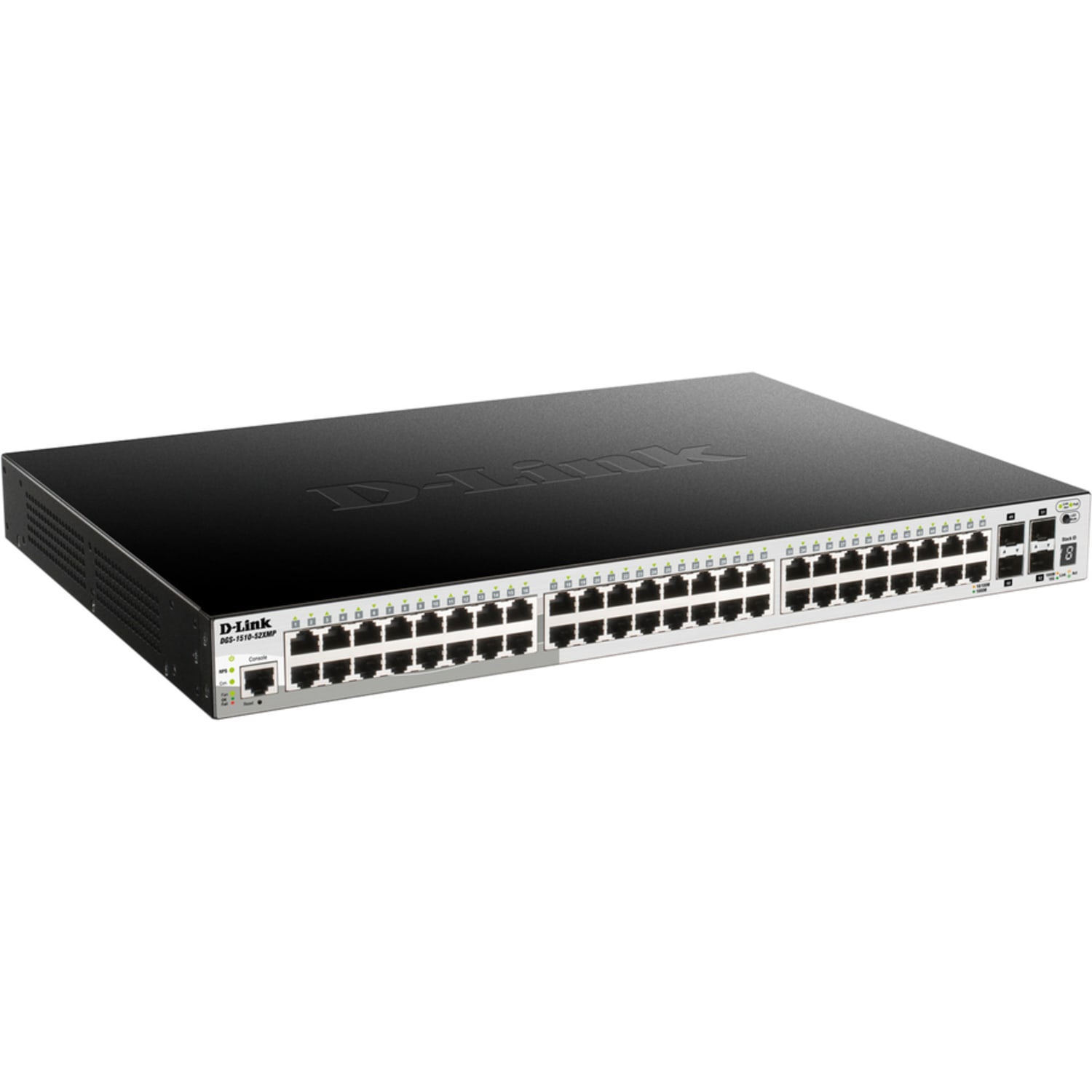D-Link DGS-1510-52X Ethernet Switch - 48 Ports - Manageable - Gigabit Ethernet, 10 Gigabit Ethernet - DGS151052XMP - Image 6