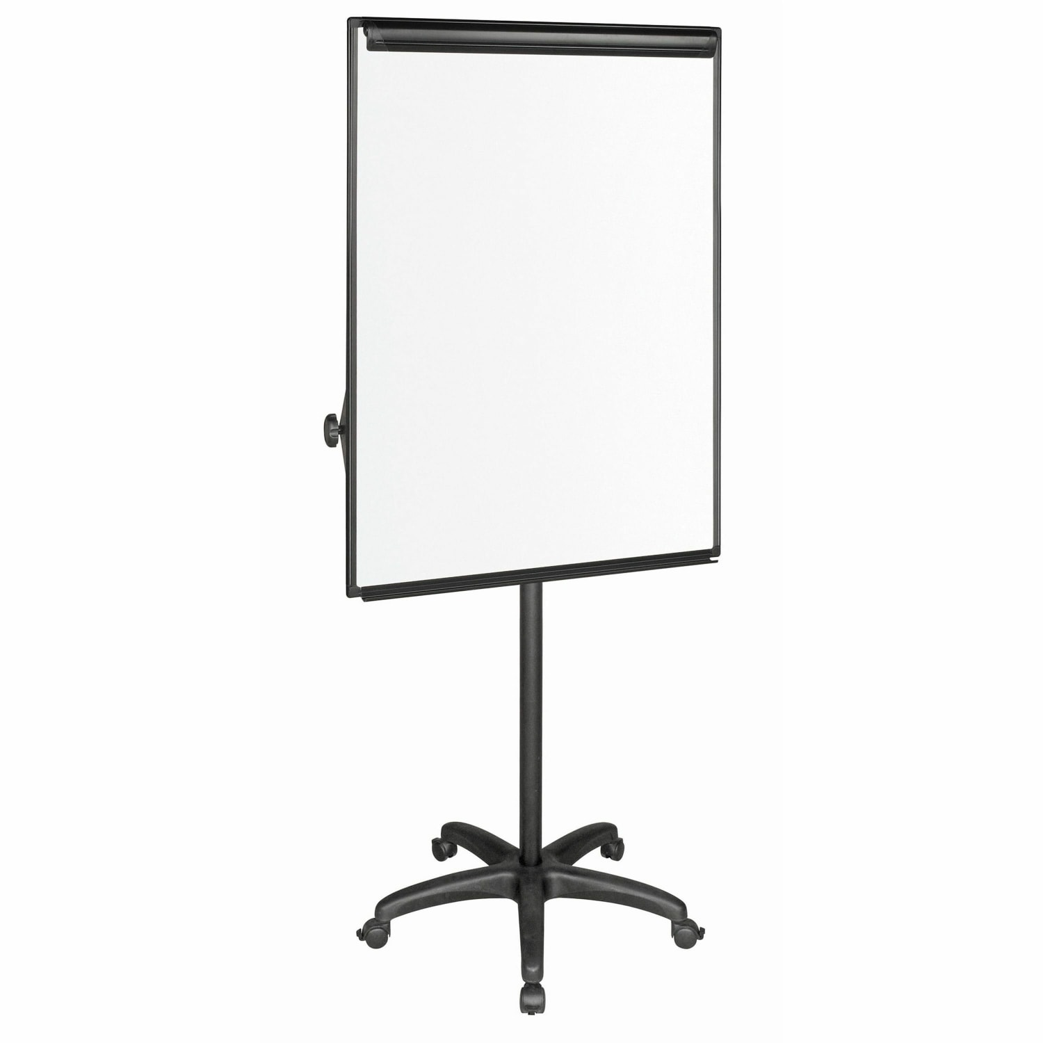 MasterVision Easy Clean Mobile Non-Magnetic Dry-Erase Whiteboard Easel, 32in x 41in, Aluminum Frame With Silver Finish - Image 5