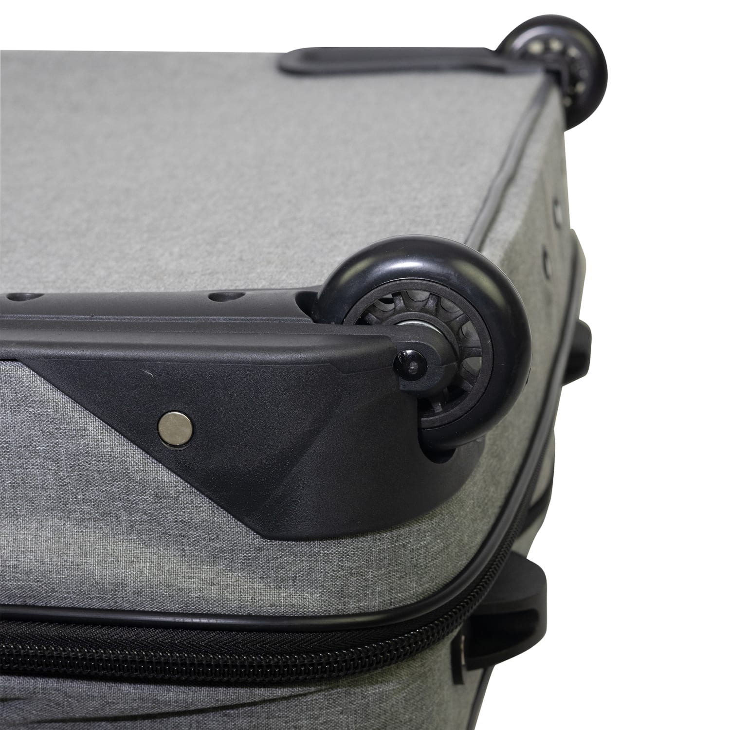 Geoffrey Beene Rolling Garment Carrier, 22inH x 7-1/2inW x 22inD, Gray - Image 5