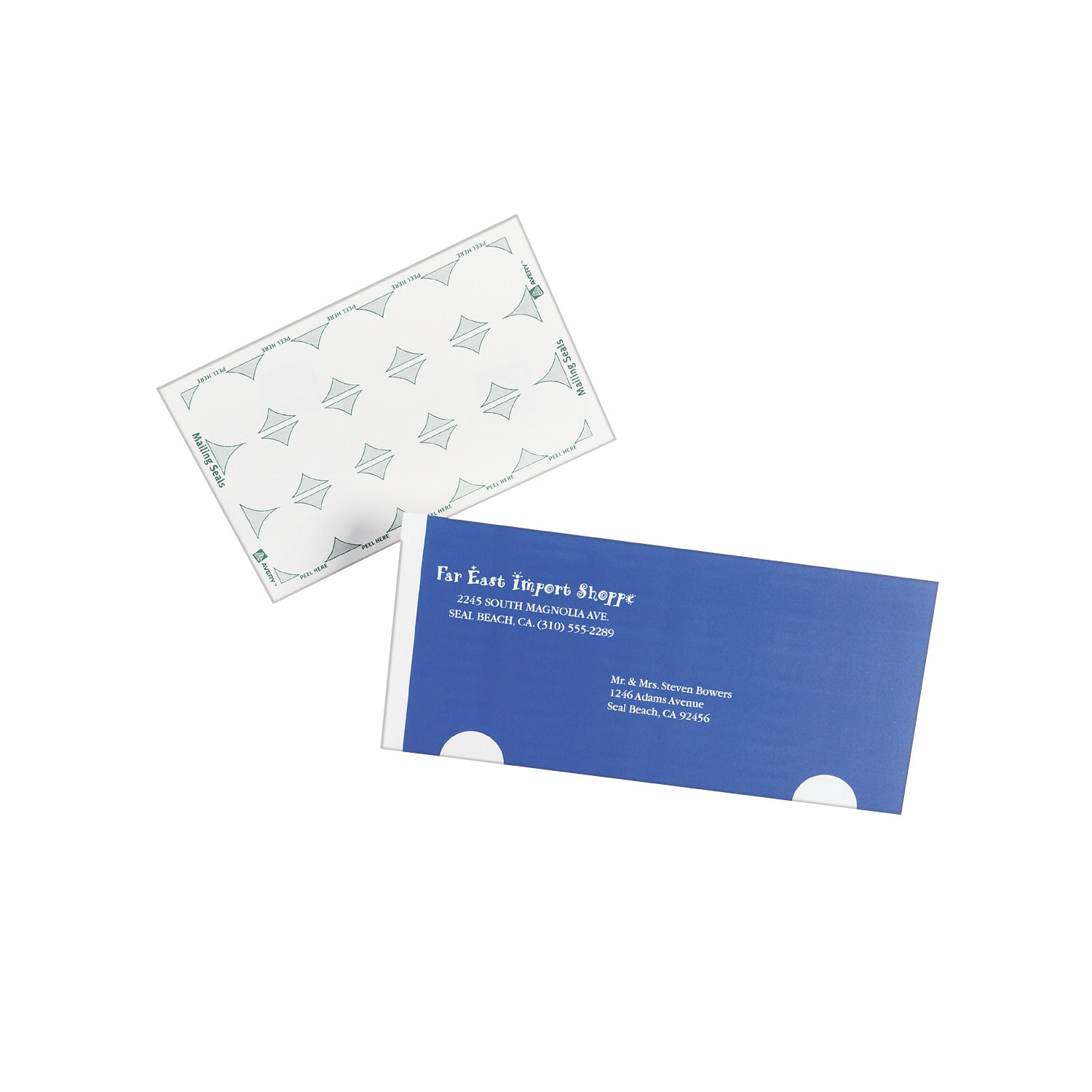 Avery Permanent Mailing Seals, 5247, Round, 1in Diameter, Pack Of 600 - Image 5