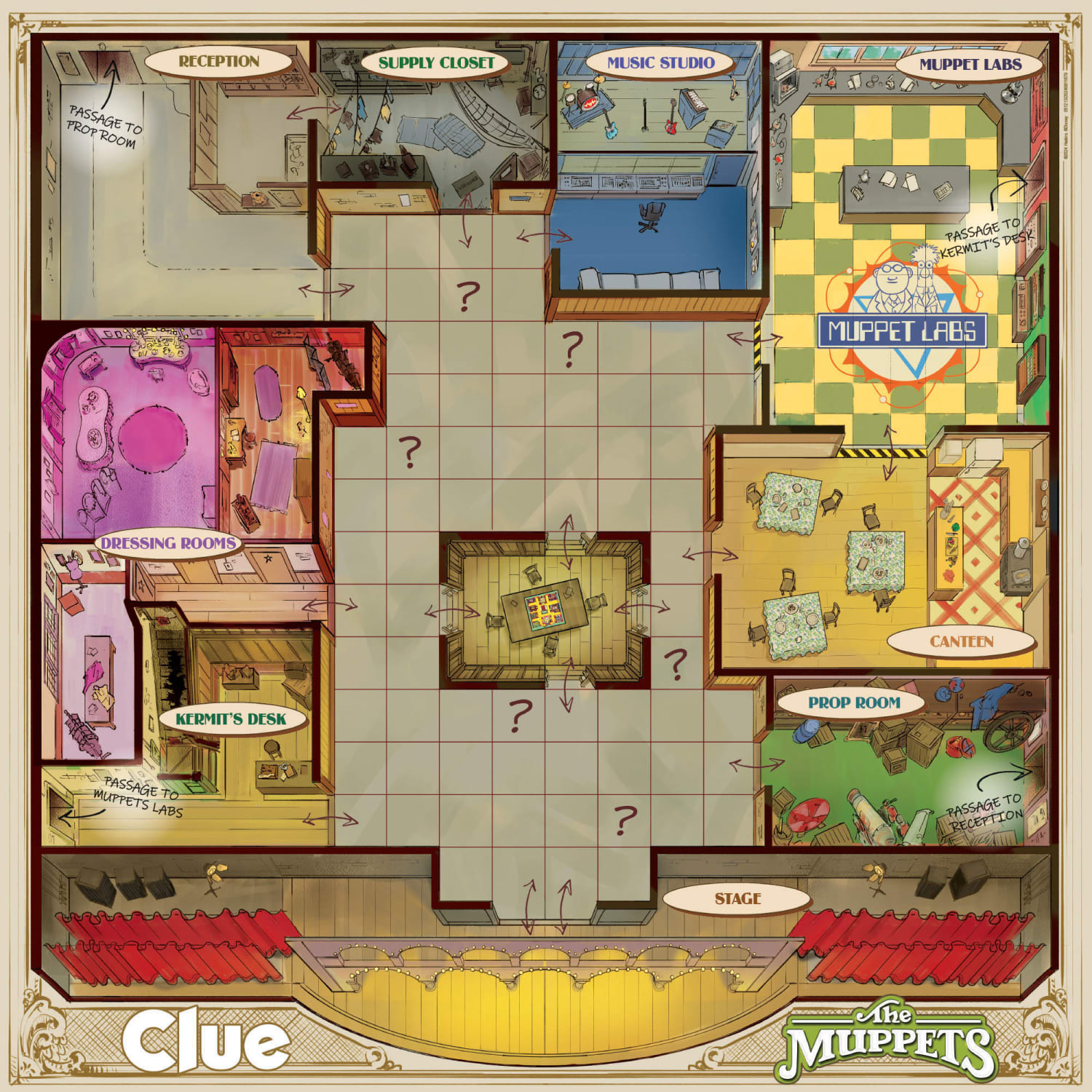 USAopoly CLUE: Muppets - Image 5
