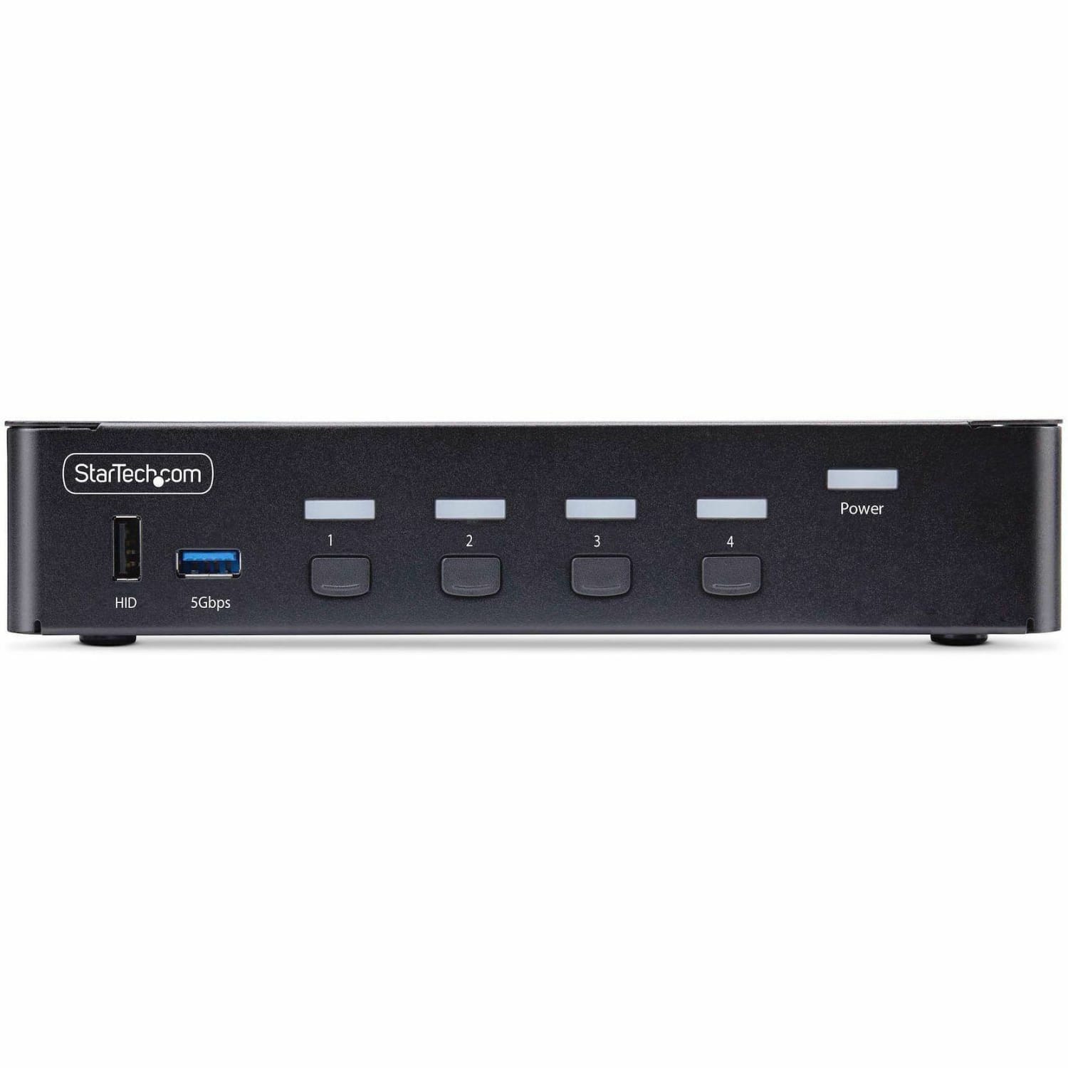 StarTech.com 4-Port DisplayPort 1.4 KVM Switch, 8K 60Hz / 4K 144Hz, 2x USB 3.0 Ports, 4x USB 2.0 Ports, Hotkey Switching, TAA Compliant - Image 3
