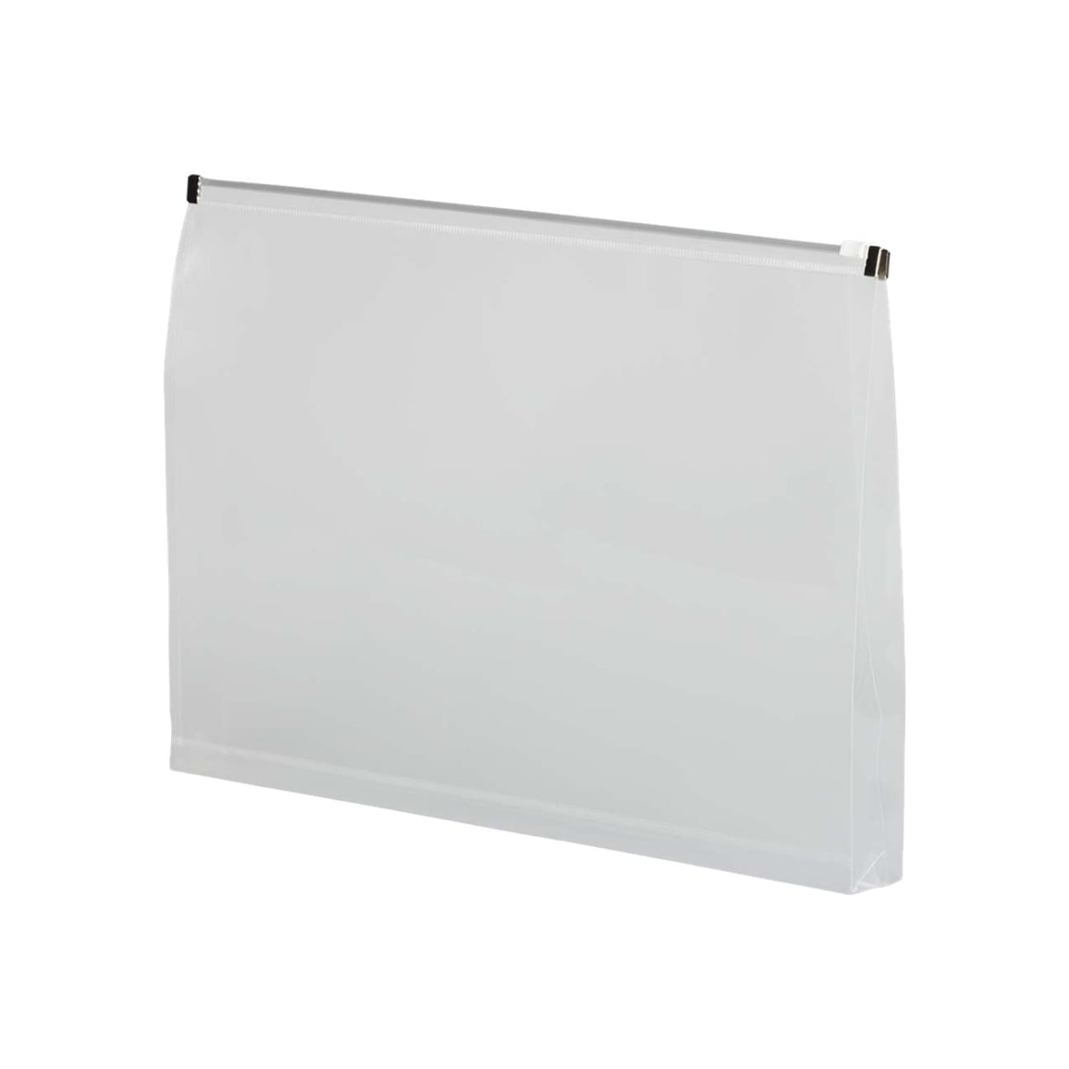 JAM Paper Plastic Envelopes, Zipper Closure, Legal-Size, 9 1/2in x 15in, Clear, Pack Of 12 - Image 6