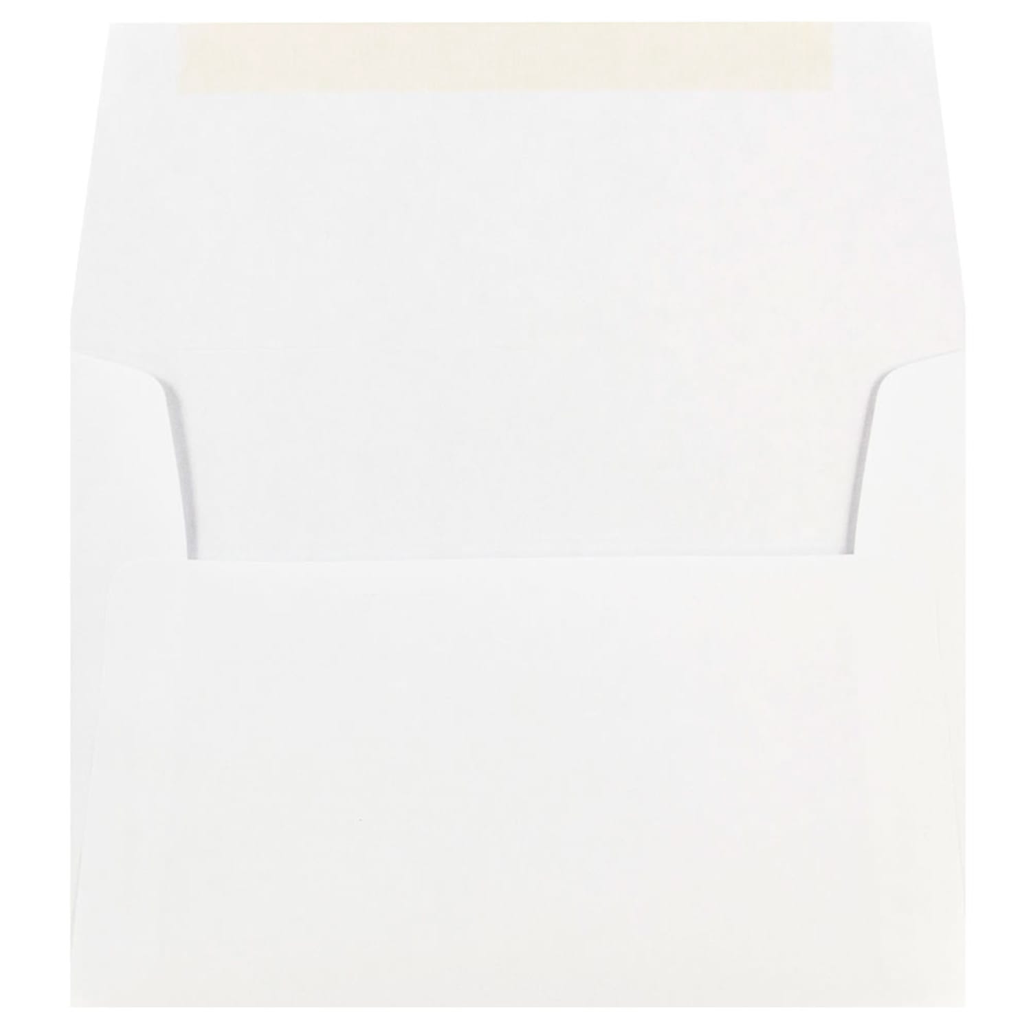 JAM Paper Booklet Invitation Envelopes, A7, Gummed Seal, White, Pack Of 50 Envelopes - Image 3