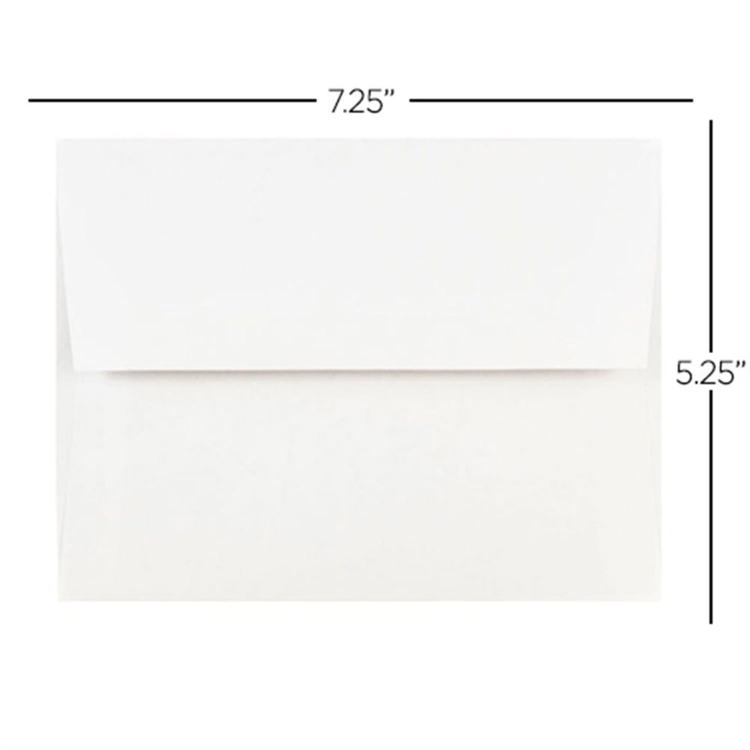 JAM Paper Booklet Invitation Envelopes, A7, Gummed Seal, White, Pack Of 50 Envelopes - Image 4