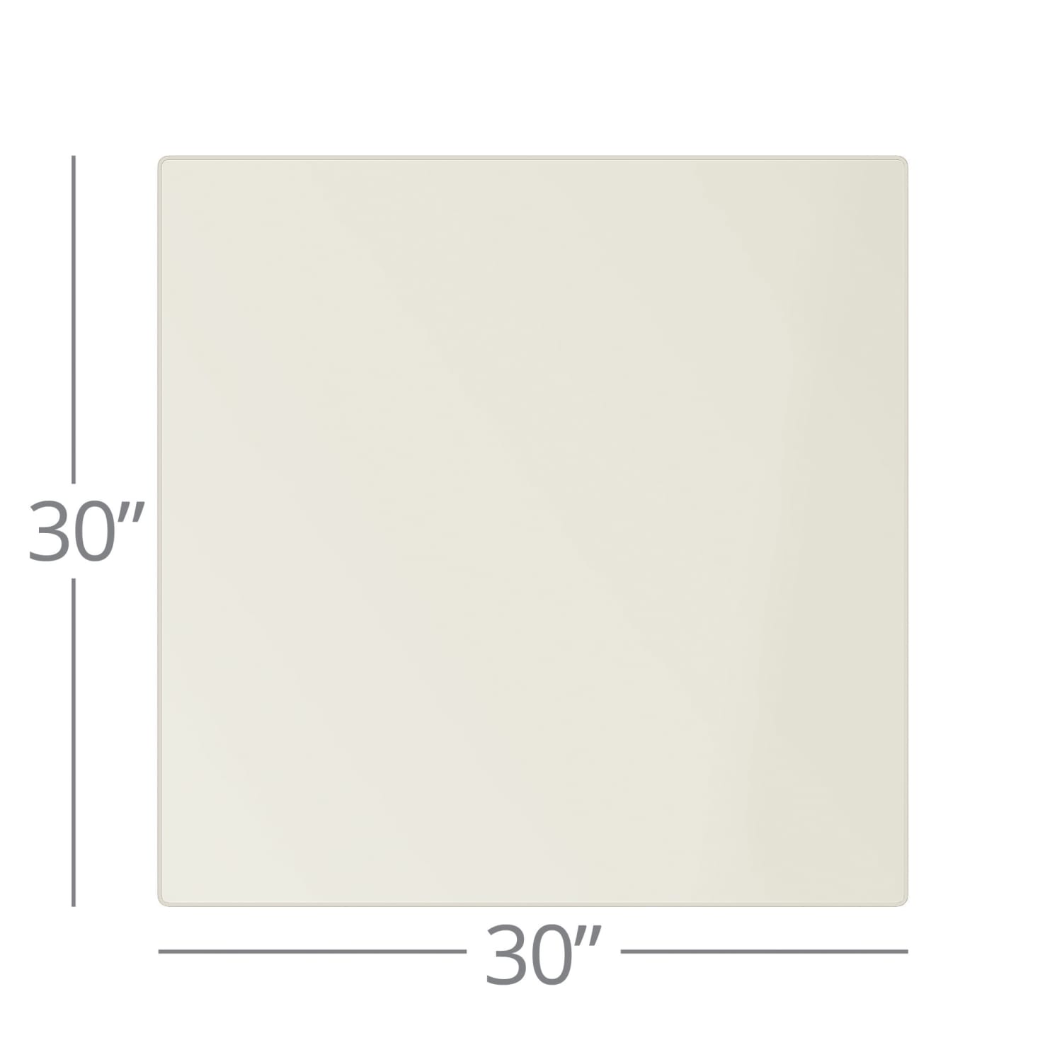 WorkPro Flex Collection Square Table Top, Gray - Image 3