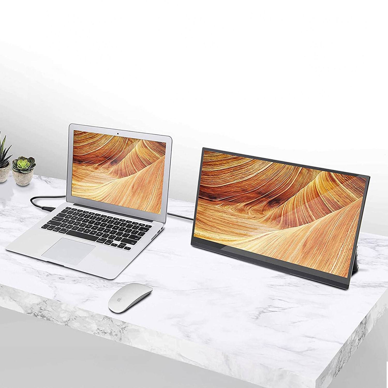 Luxor SideTrak Solo Pro HD 15.8in LED Freestanding Portable Monitor - Image 5