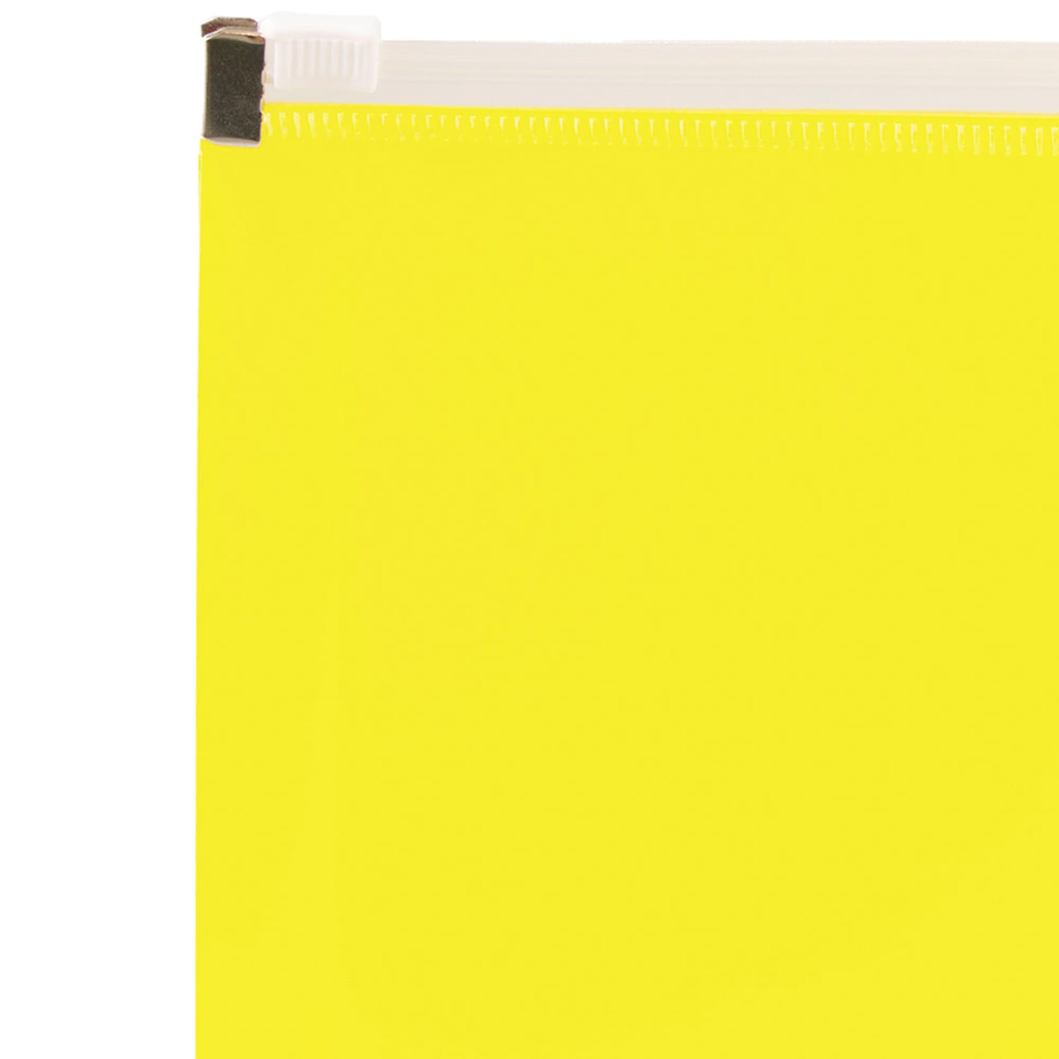 JAM Paper #10 Plastic Envelopes, Zipper Closure, Yellow, Pack Of 12 - Image 4