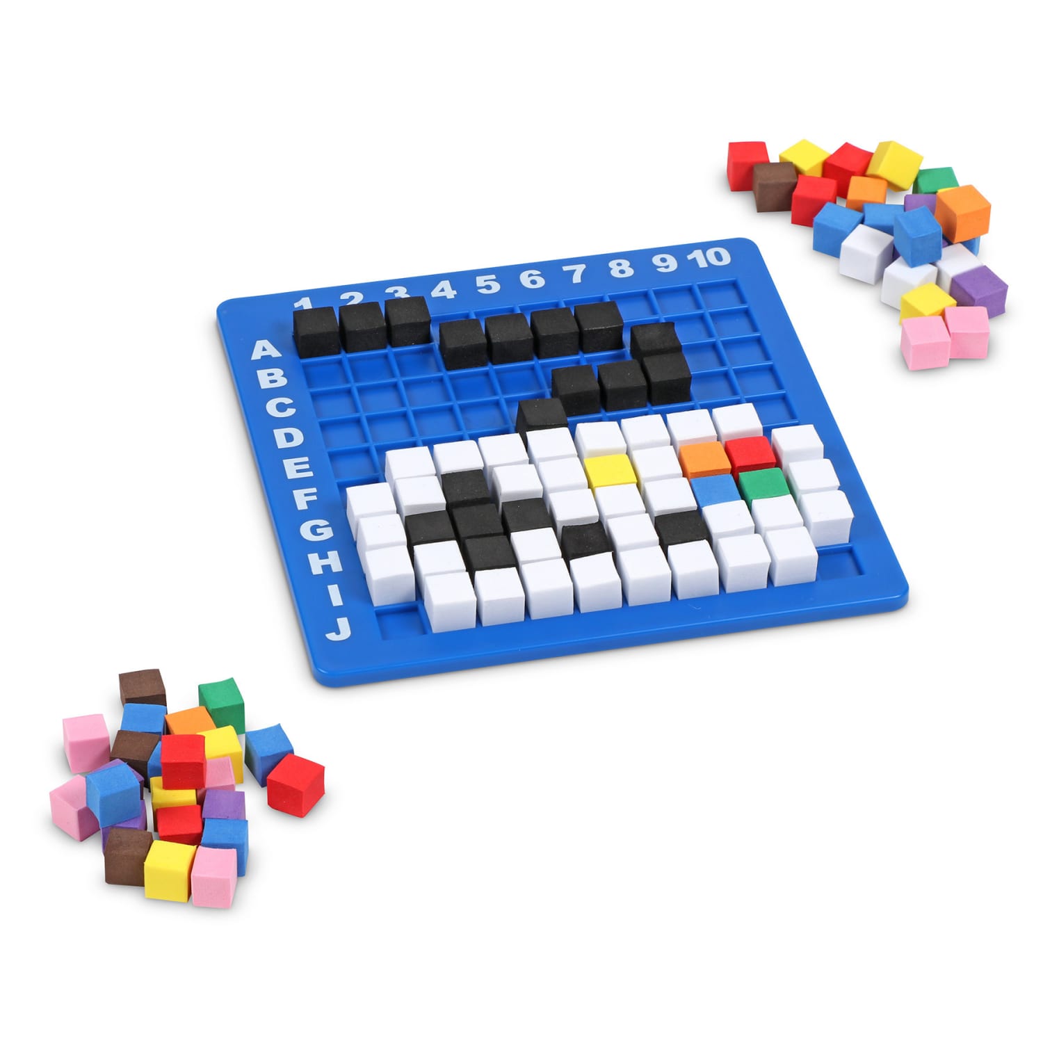 Learning Resources STEM Explorers Pixel Art Challenge, 5-1/2in x 5-1/2in, Multicolor, All Ages - Image 4