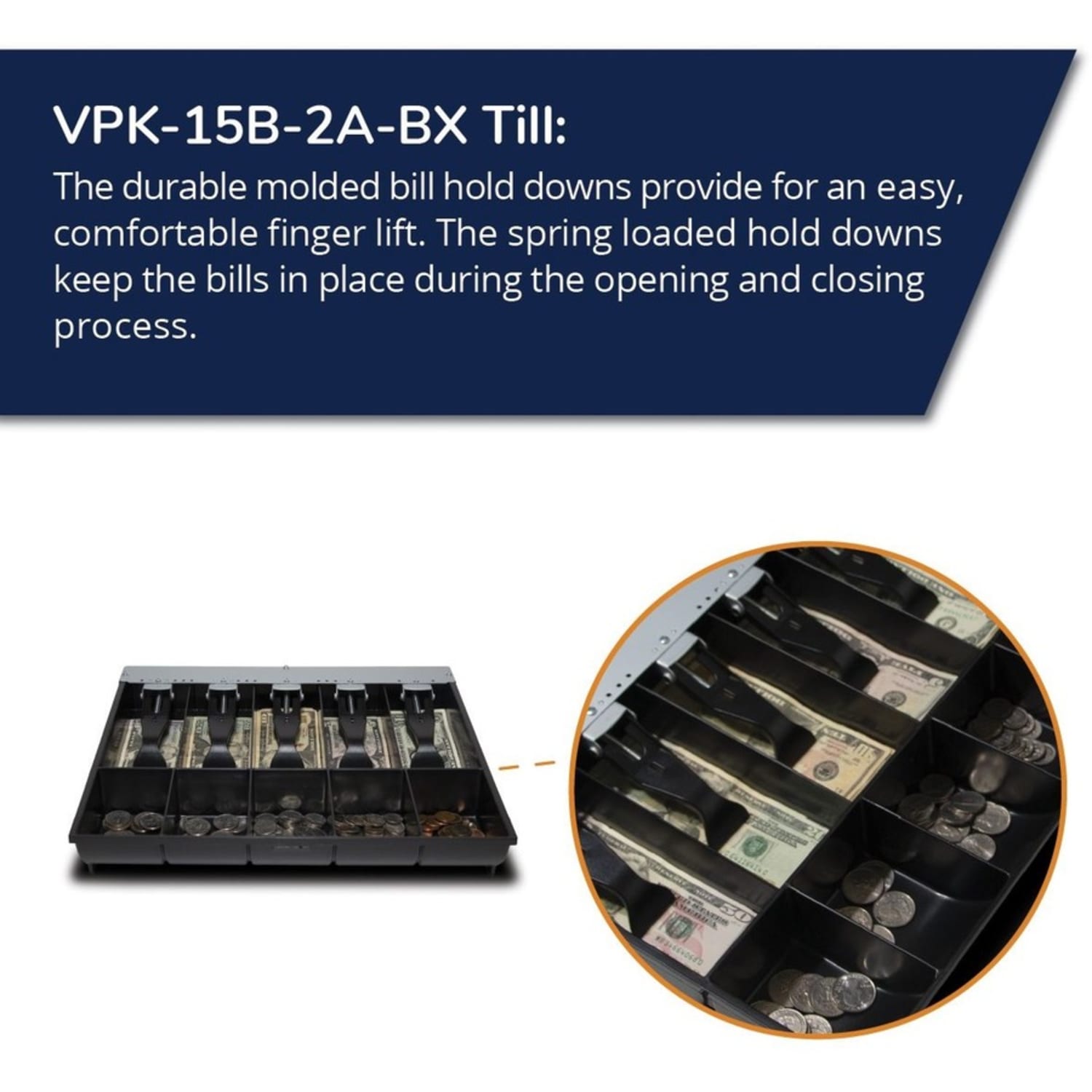 APG Cash Tray, VPK-15B-2A-BX - Image 5