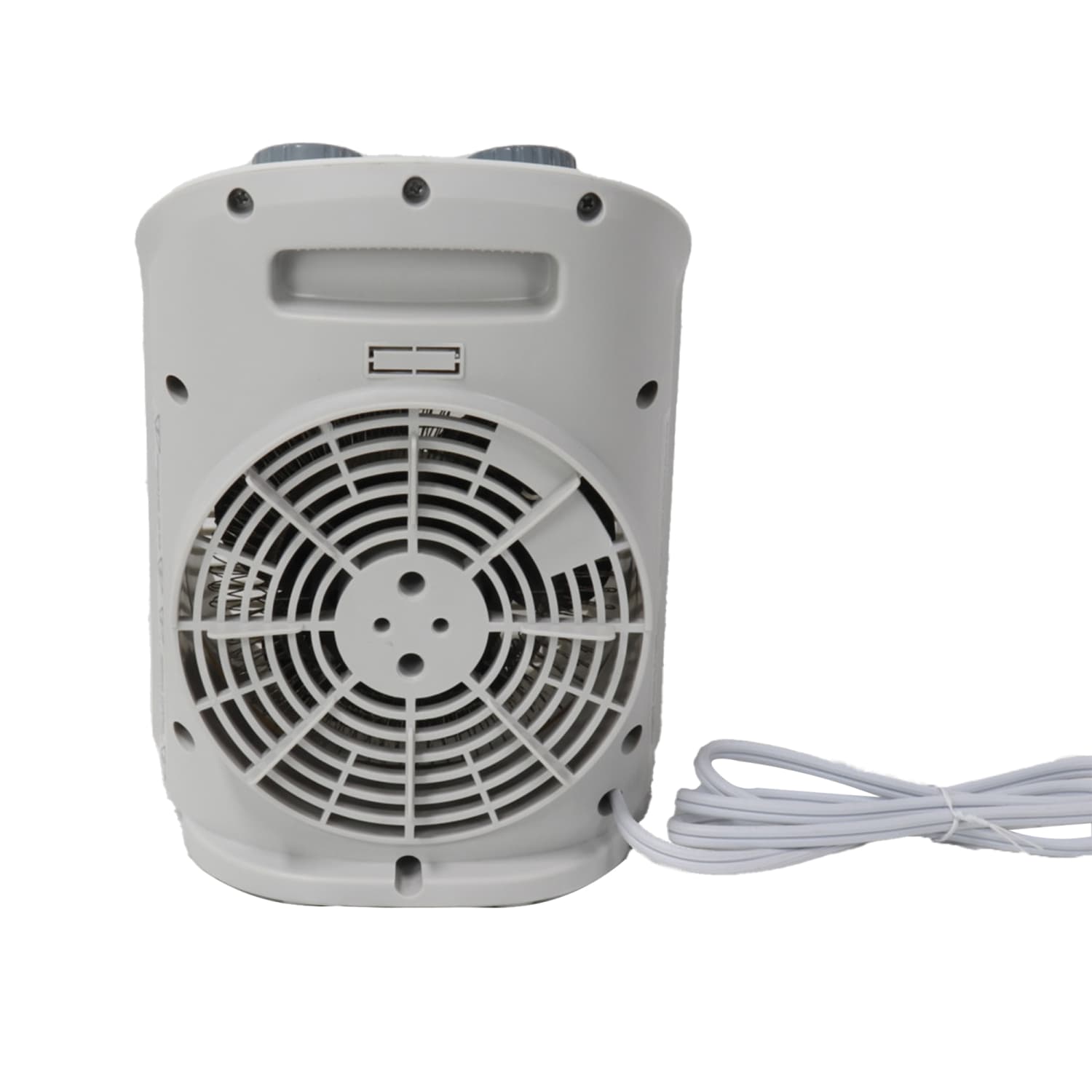 Comfort Glow 1500W Electric Fan Heater With Thermostat, 7-5/8in x 9-15/16in, White - Image 4