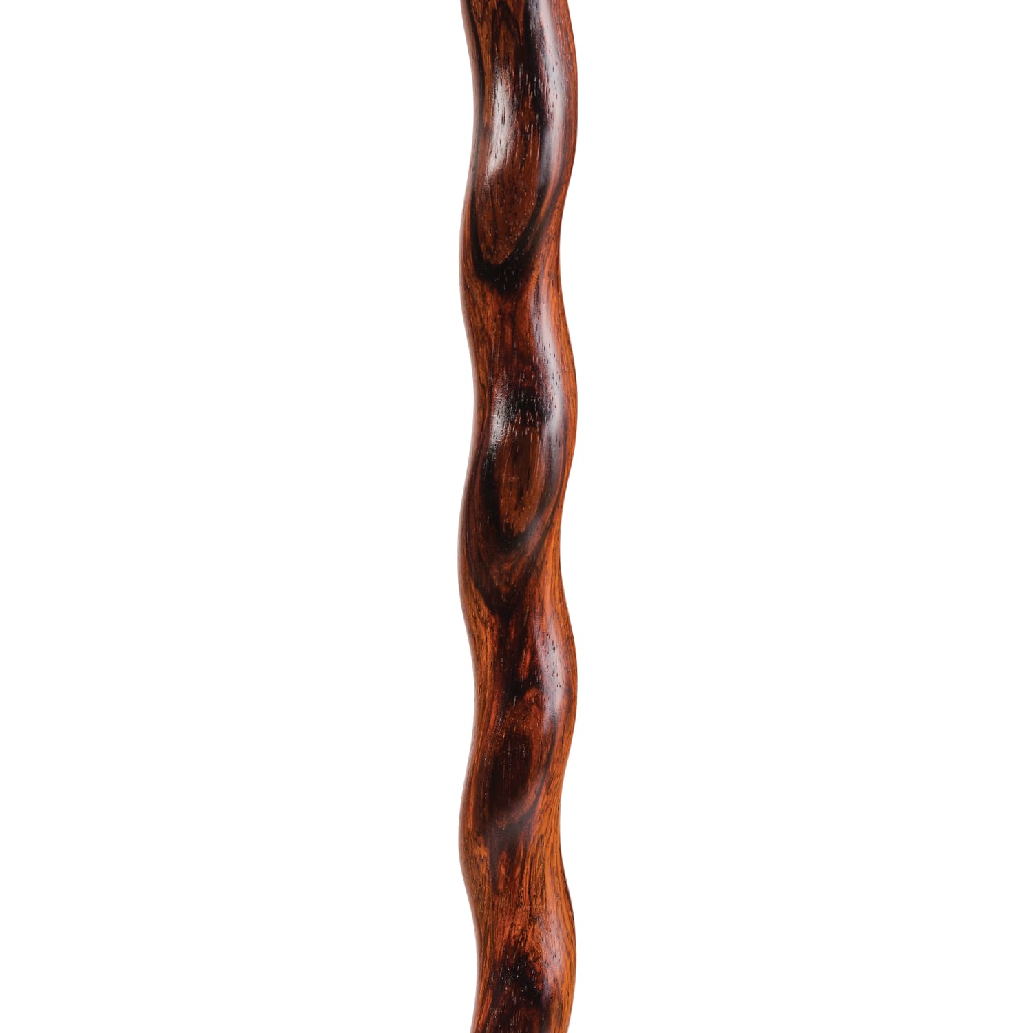 Brazos Walking Sticks Twisted Cocobolo Exotic Walking Cane, 37in, Natural - Image 4