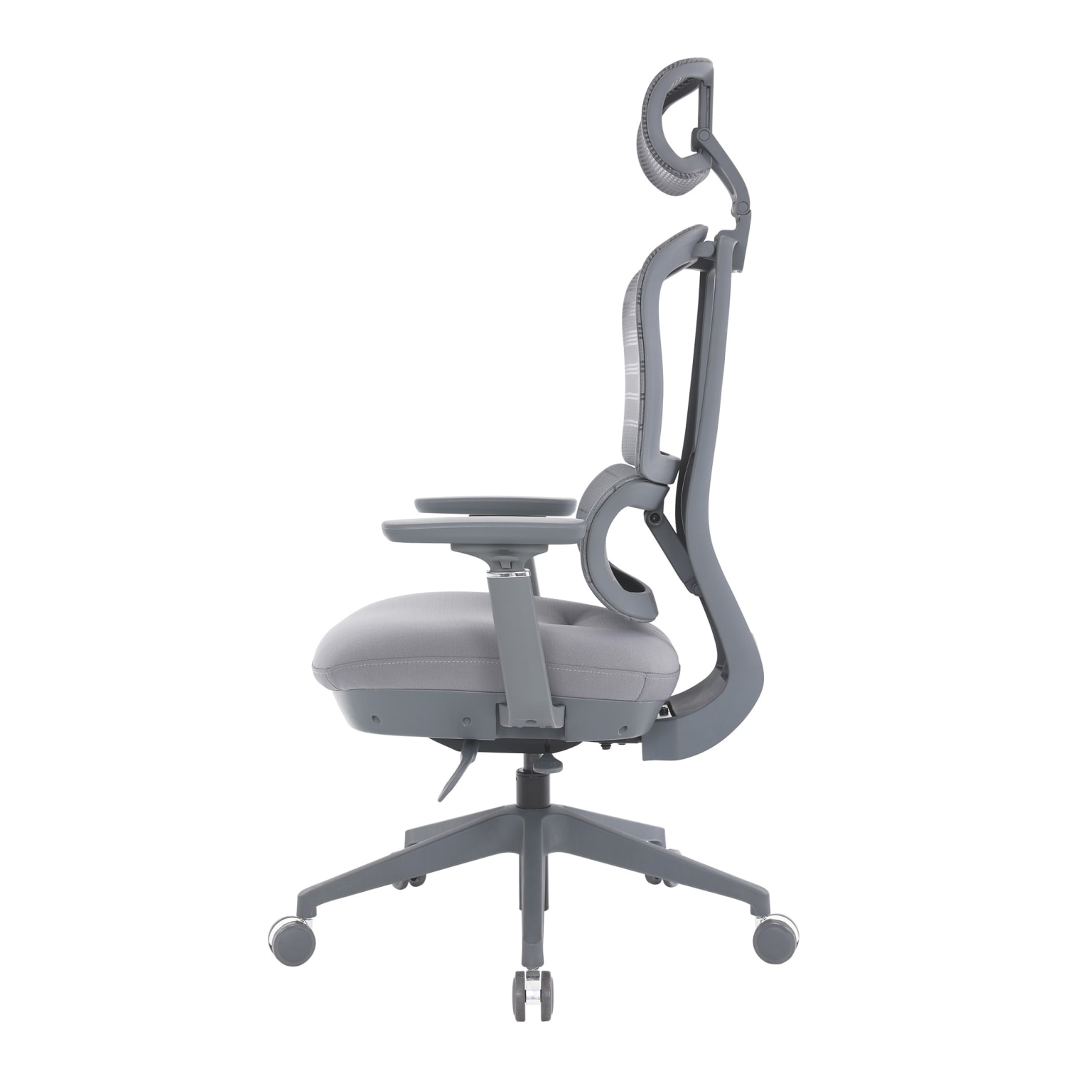 WorkPro Momentum Ergonomic MeshMesh Active High Back Office Chair GrayGray BIFMA Compliant PopularChairscom