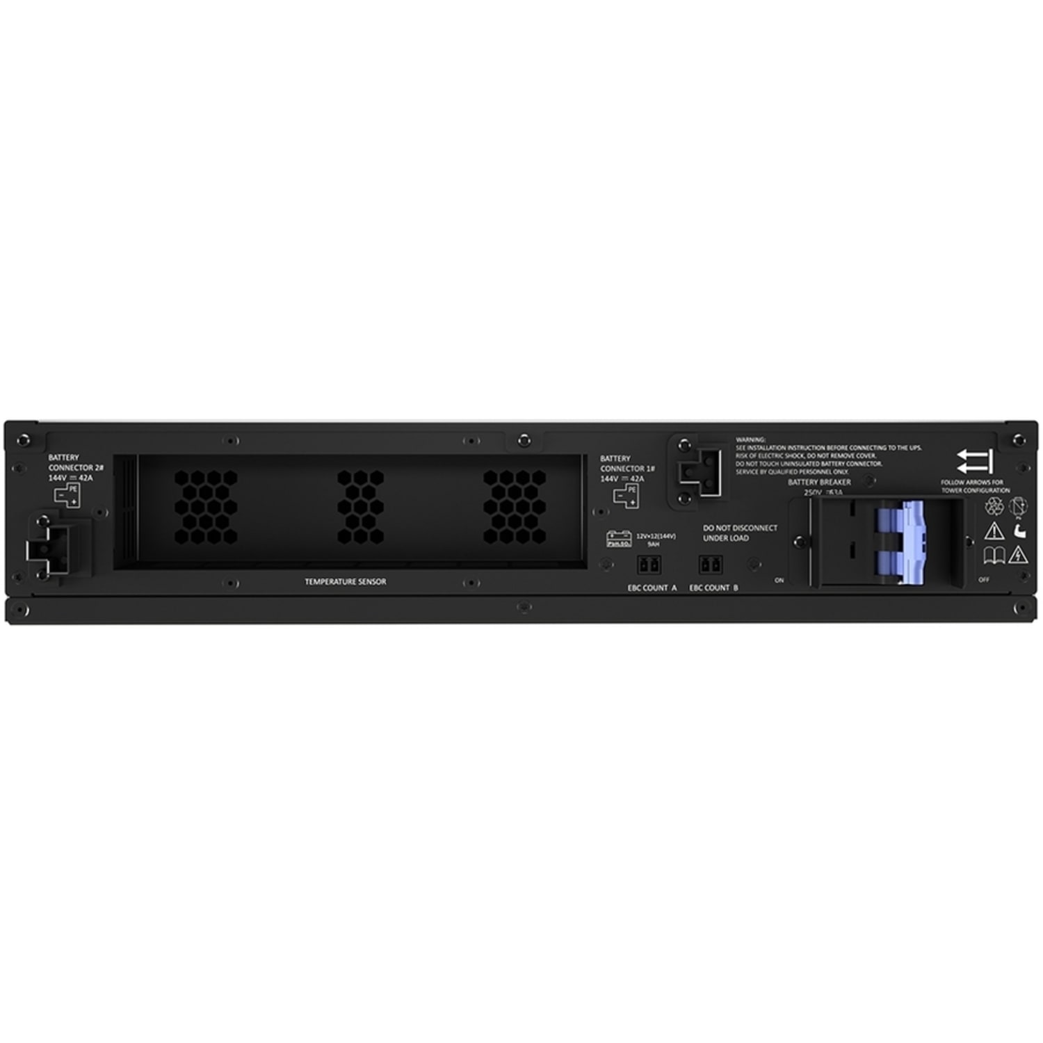 Vertiv Liebert GXT5 External Battery Cabinet - 5/6kVA/144V | MV - 144 V DC - Lead Acid - Sealed Lead Acid (SLA) - Image 4