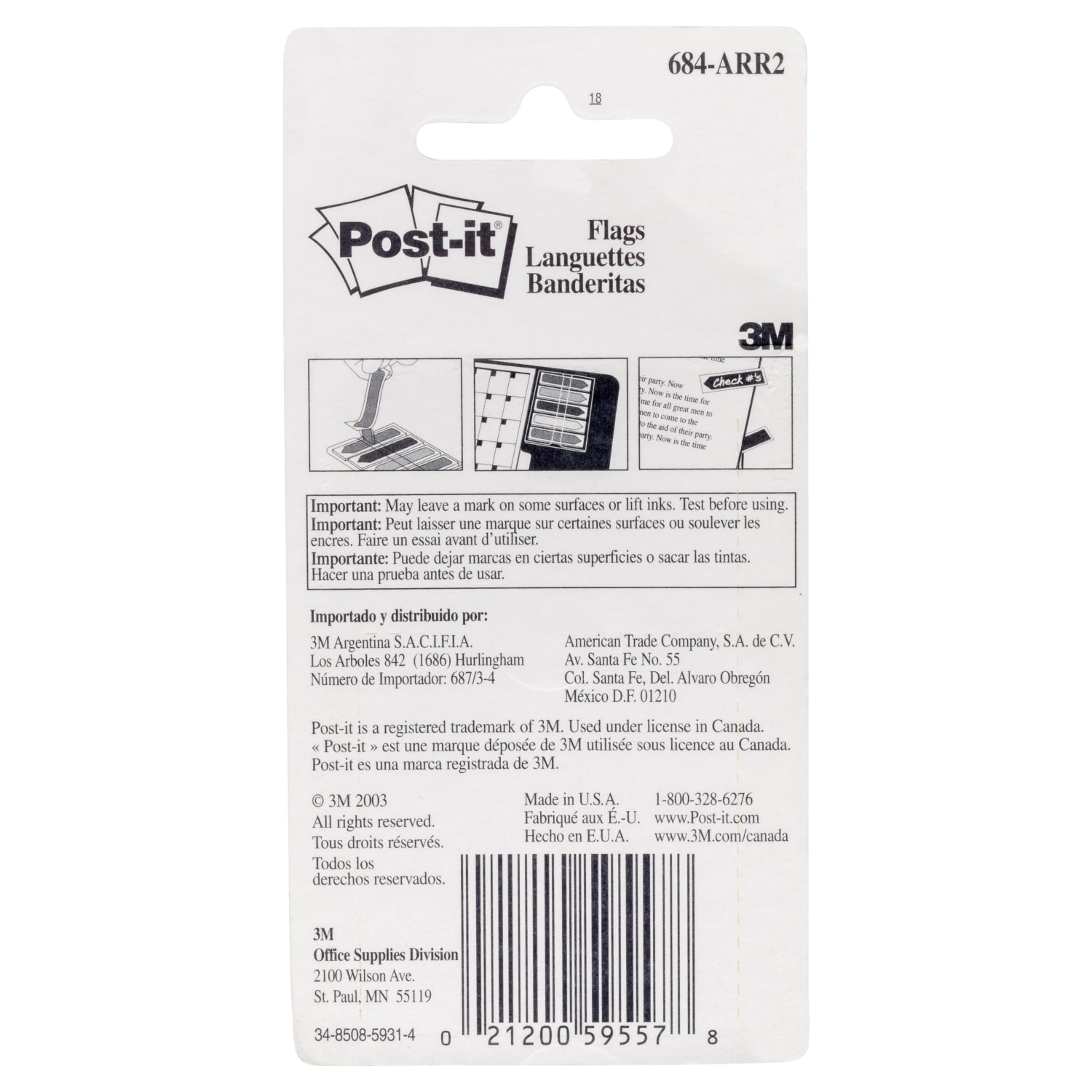 Post-it Notes Arrow Flags, 1-3/4in x 1/2in, Assorted Bright Colors, Pack Of 100 Flags - Image 4