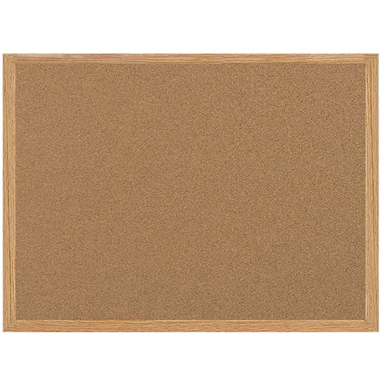MasterVision Earth Cork Board, 36in x 48in, 60% Recycled, Wood Frame - Image 3