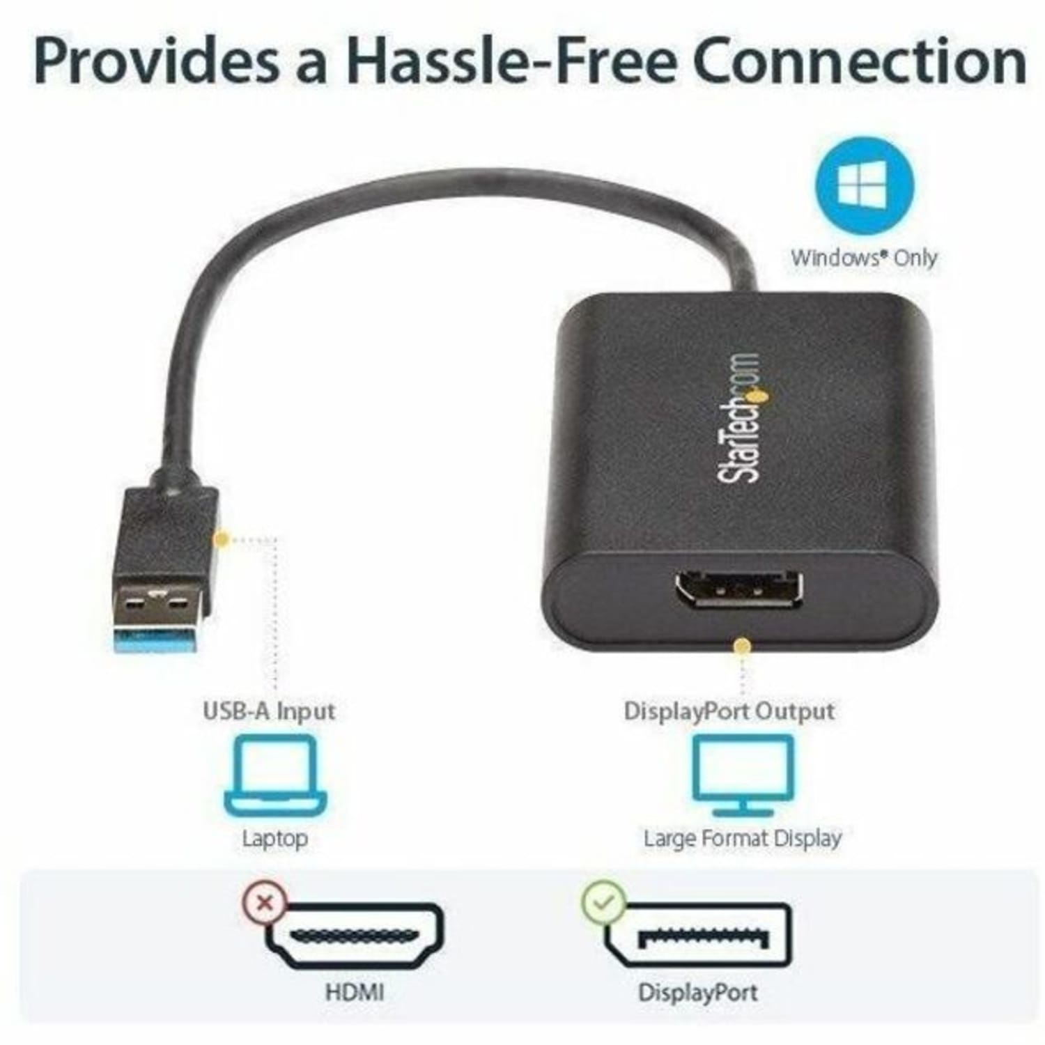 StarTech.com USB To DisplayPort Adapter - Image 6