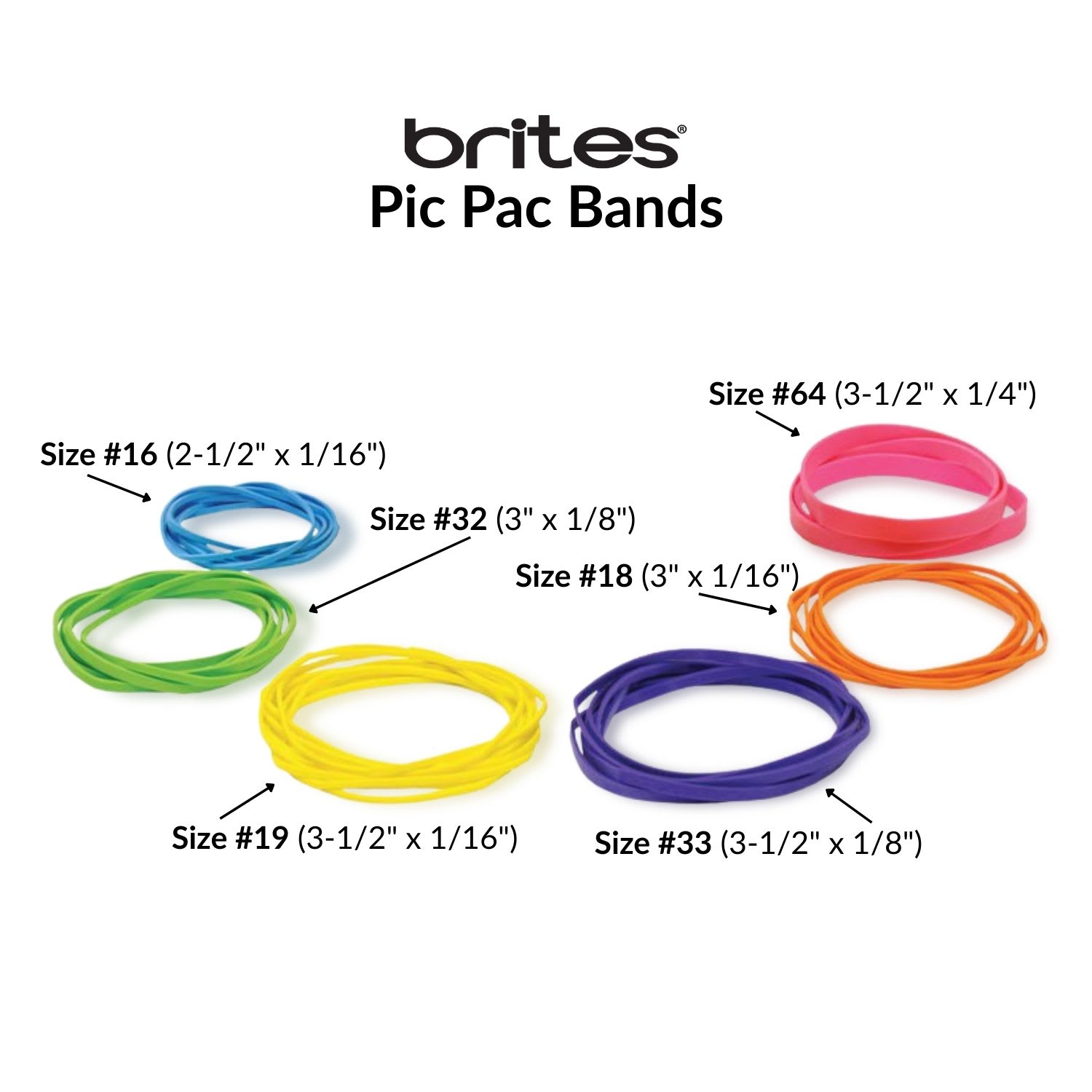 Alliance Brites Pic Pac Rubber Bands, Assorted Sizes/Colors, 1.5 Oz - Image 4