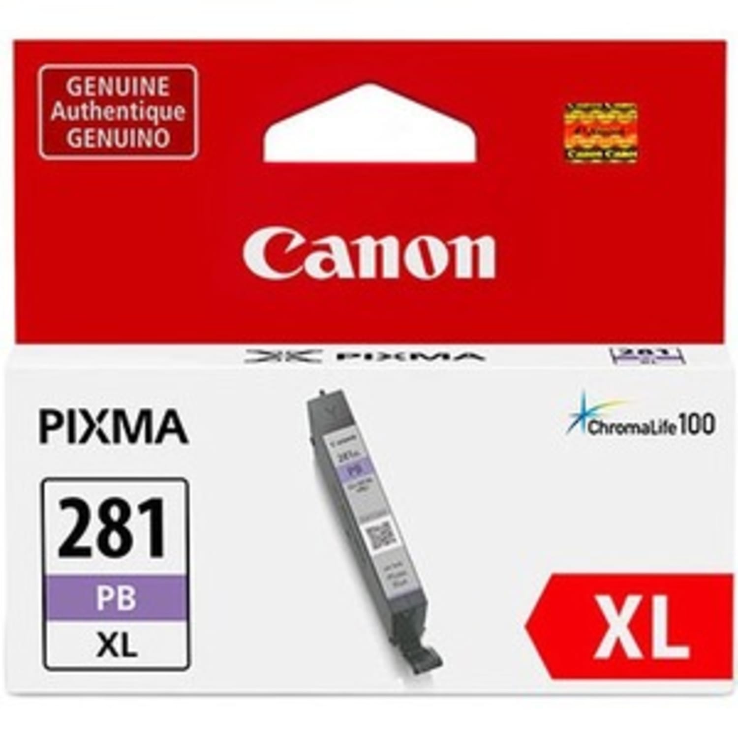 Canon CLI-281 ChromaLife 100+ Photo Blue High-Yield Ink Tank, 2038C001 - Image 3