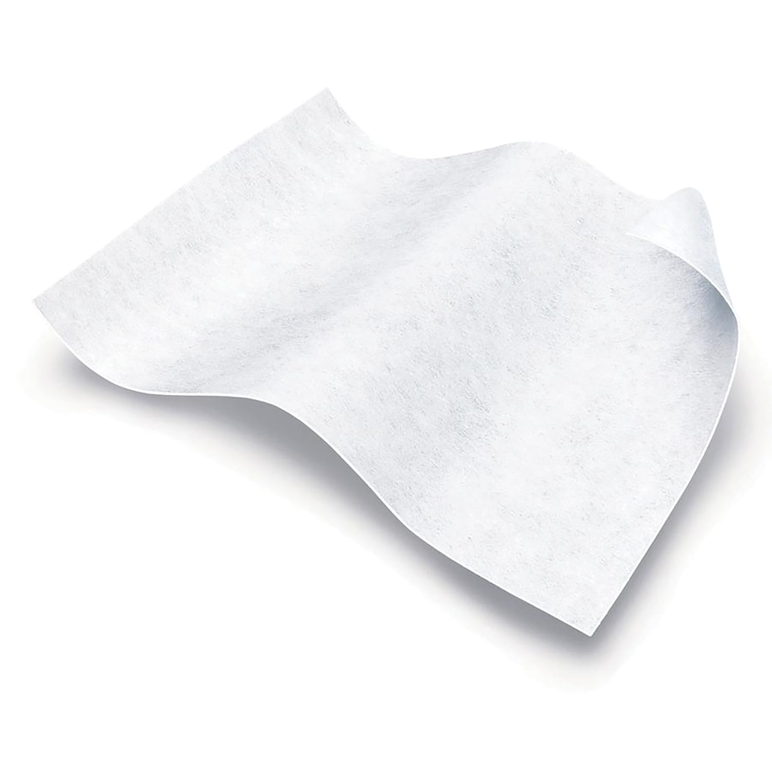 Medline Ultra-Soft Dry Wipes, 10 x 13in, White, 50 Wipes Per Bag, Case Of 10 Bags