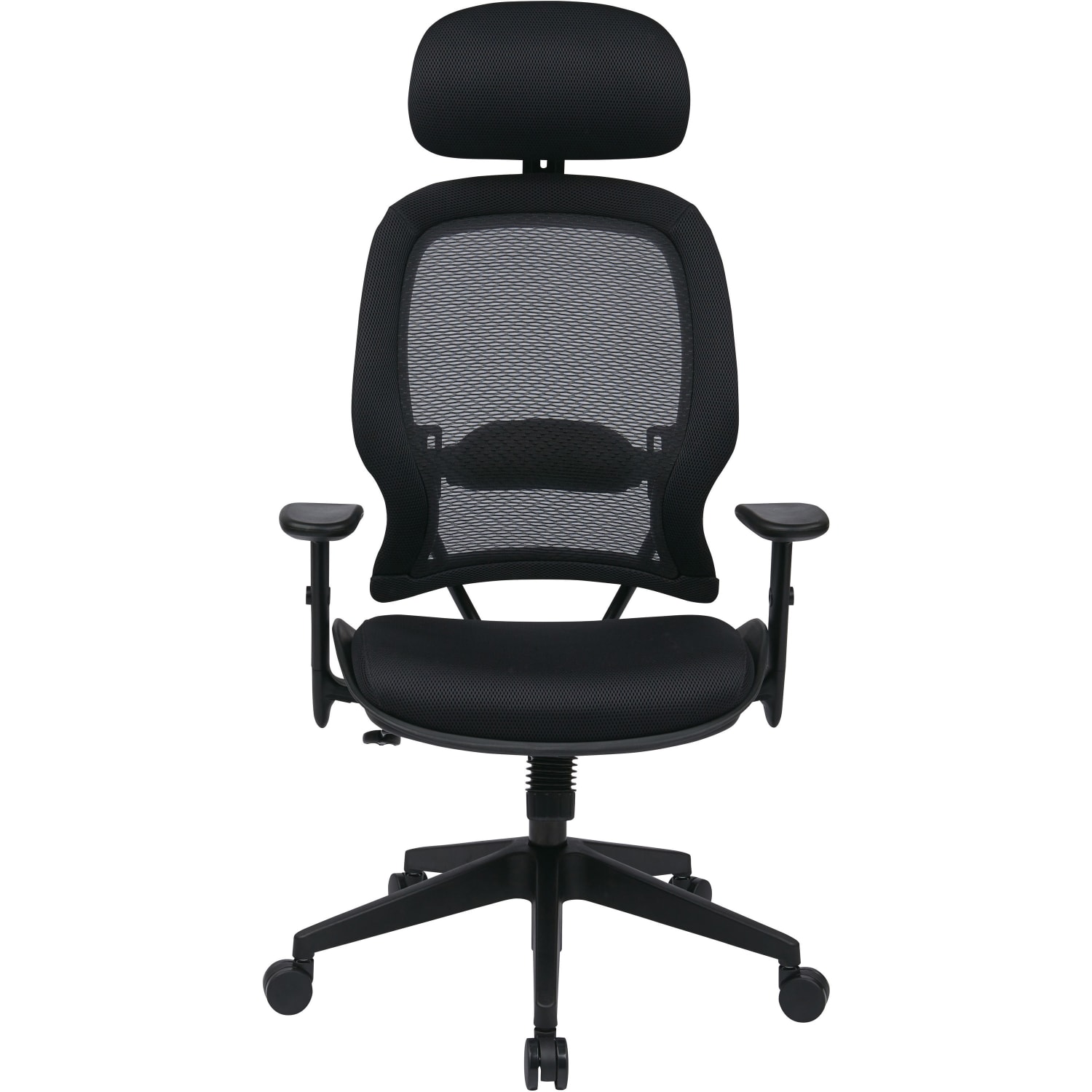 Office Star Professional Air Grid Mesh HighBack Office Chair With Headrest Black PopularChairscom Office Star Professional Air Grid Mesh High Back Office Chair With Headrest Black PopularChairscom