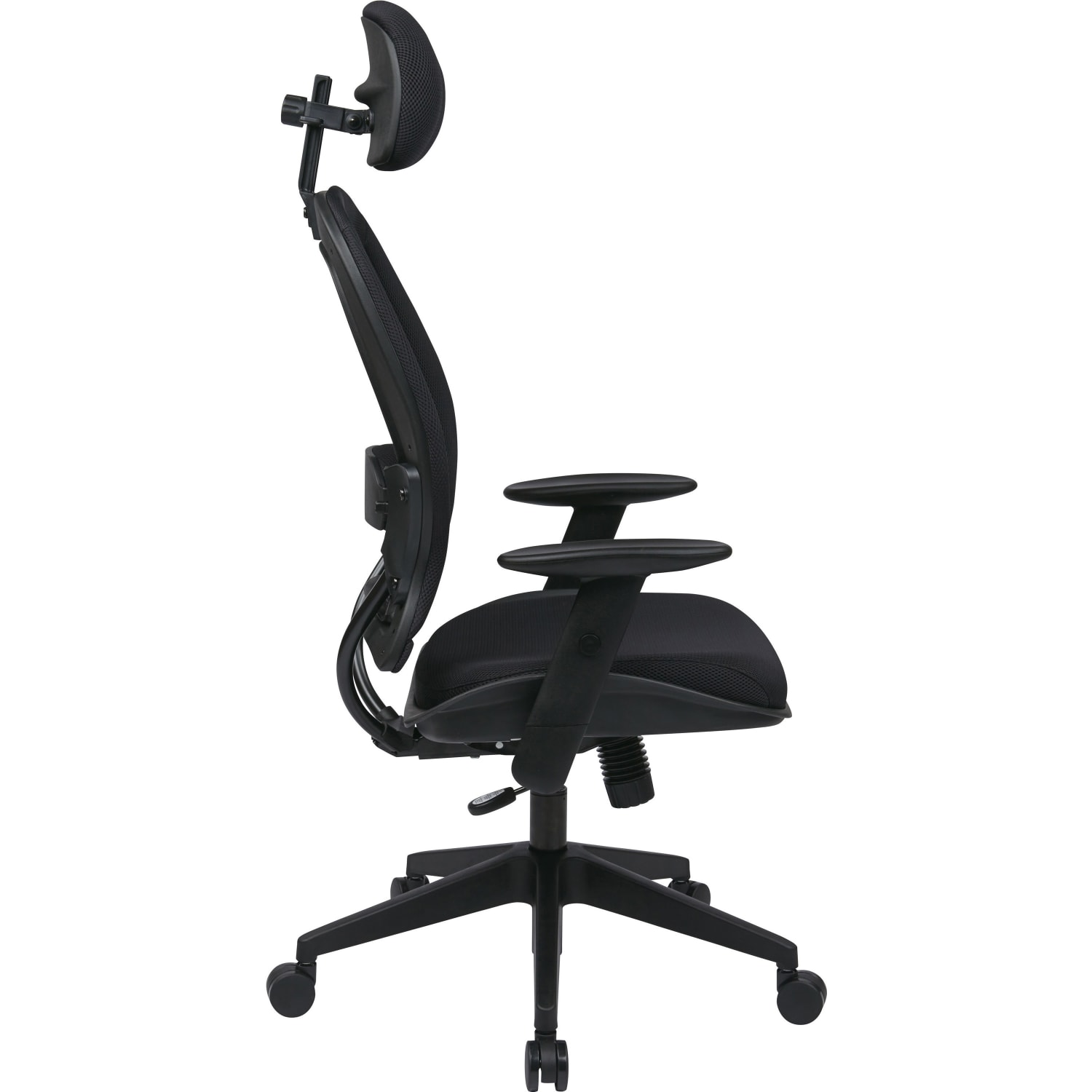 Office Star Professional Air Grid Mesh HighBack Office Chair With Headrest Black PopularChairscom Office Star Professional Air Grid Mesh High Back Office Chair With Headrest Black PopularChairscom