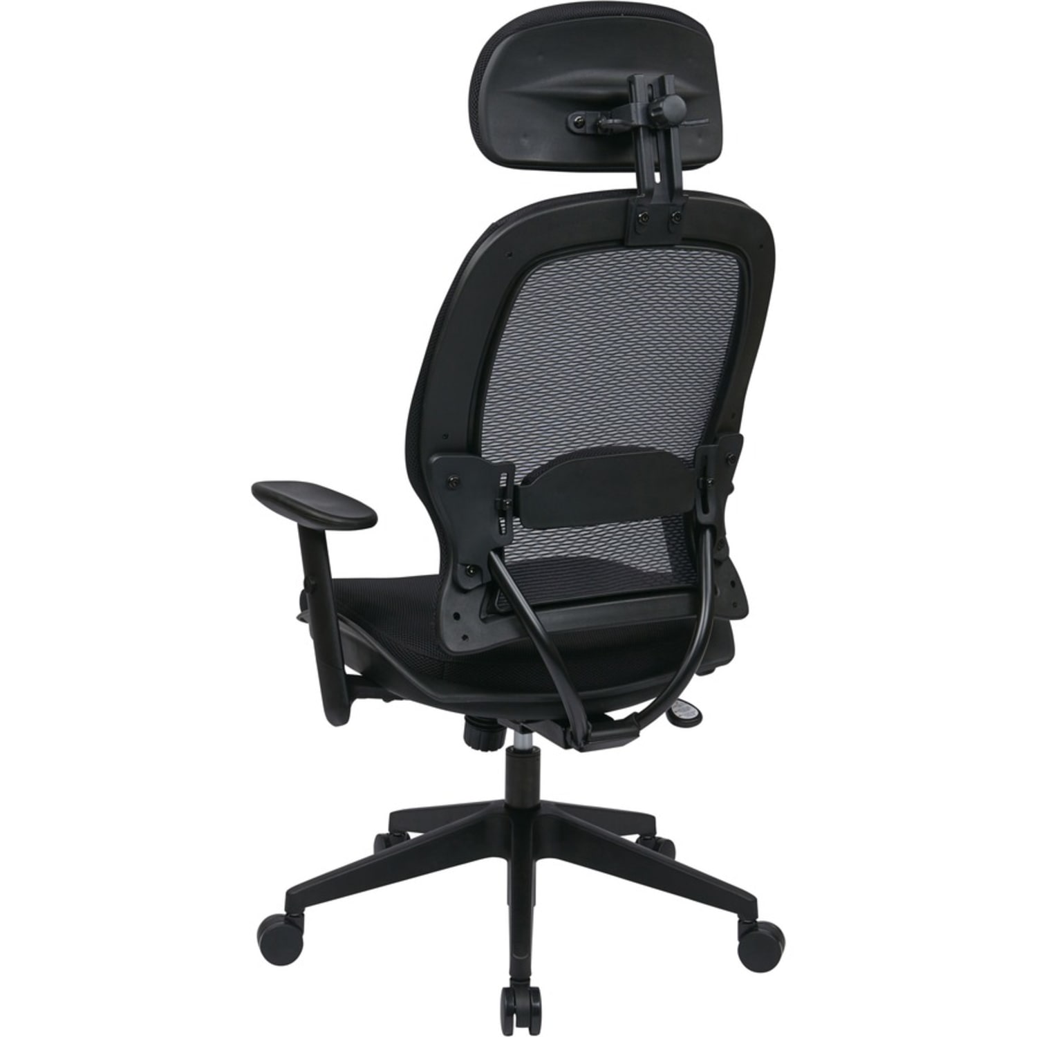 Office Star Professional Air Grid Mesh HighBack Office Chair With Headrest Black PopularChairscom Office Star Professional Air Grid Mesh High Back Office Chair With Headrest Black PopularChairscom