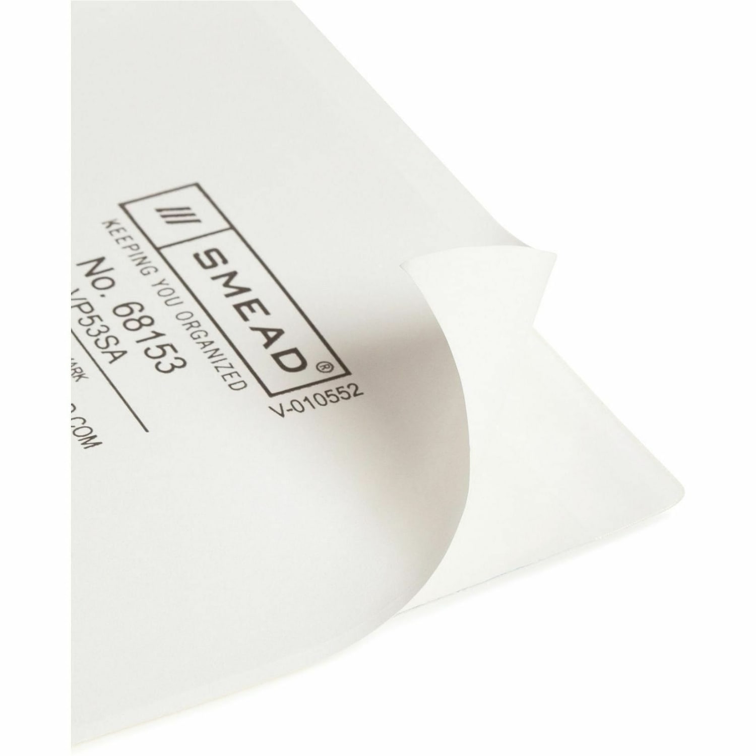 Smead Self-Adhesive Poly Pockets, 5-5/16in x 3-5/8in, Clear, Index Card Size, Box Of 100 - Image 5