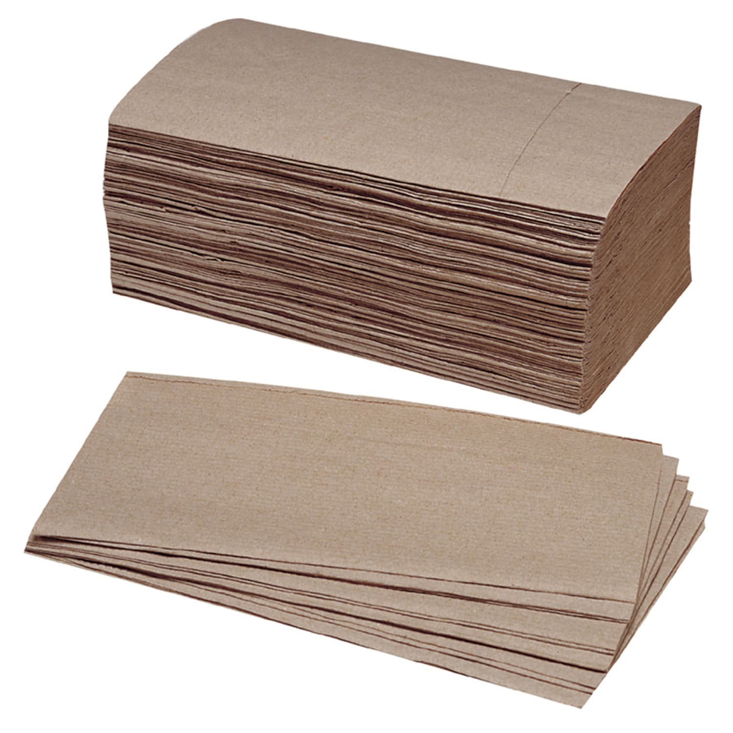 SKILCRAFT 1-Ply Paper Towels, 40% Recycled, Kraft, 250 Sheets Per Pack, Case Of 16 Packs (AbilityOne 8540-01-494-0911) - Image 3