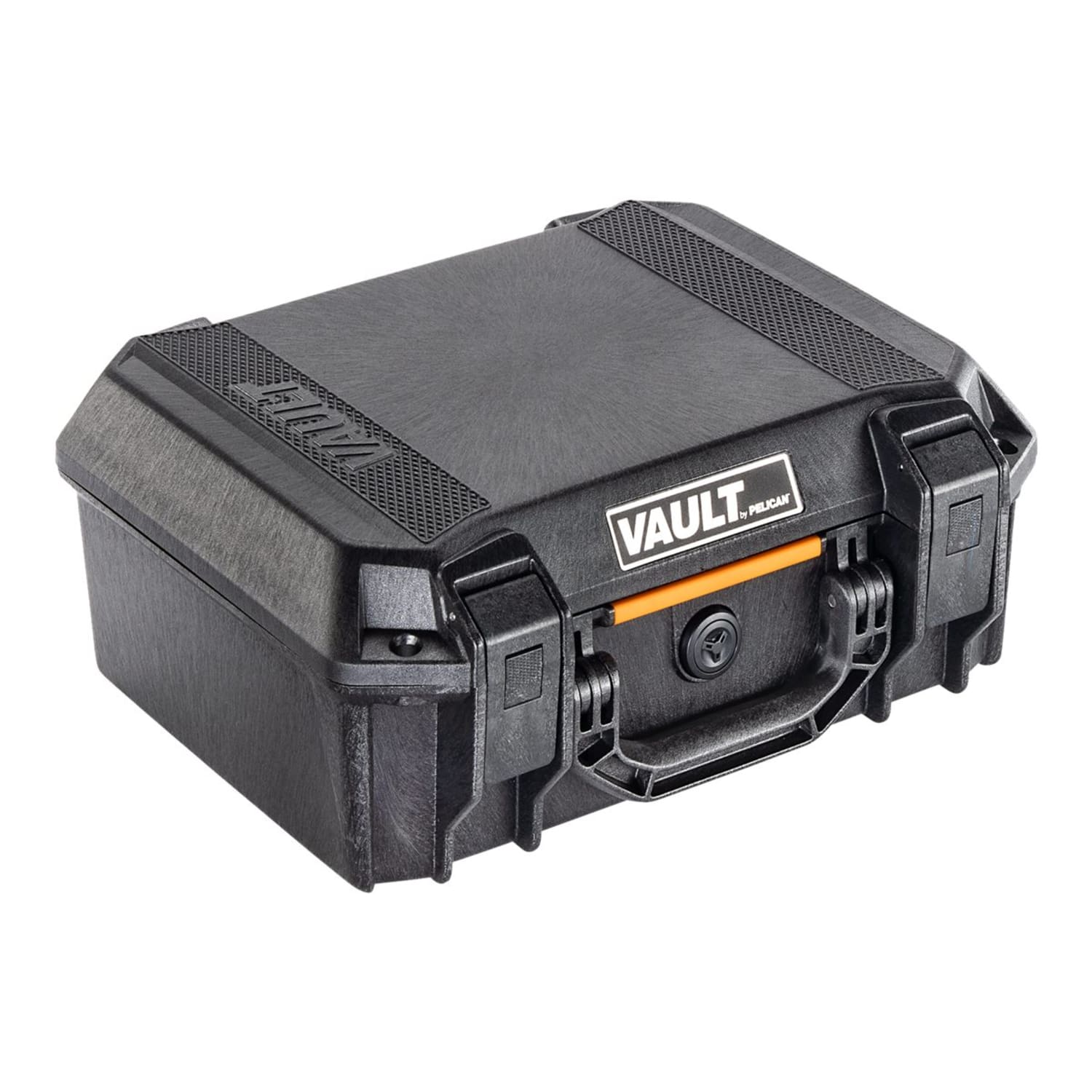 Pelican Polyethene Vault V200 Med. Pistol Case With Foam, 15-7/16inH x 13-1/8inW x 6-3/16inD, Black - Image 5