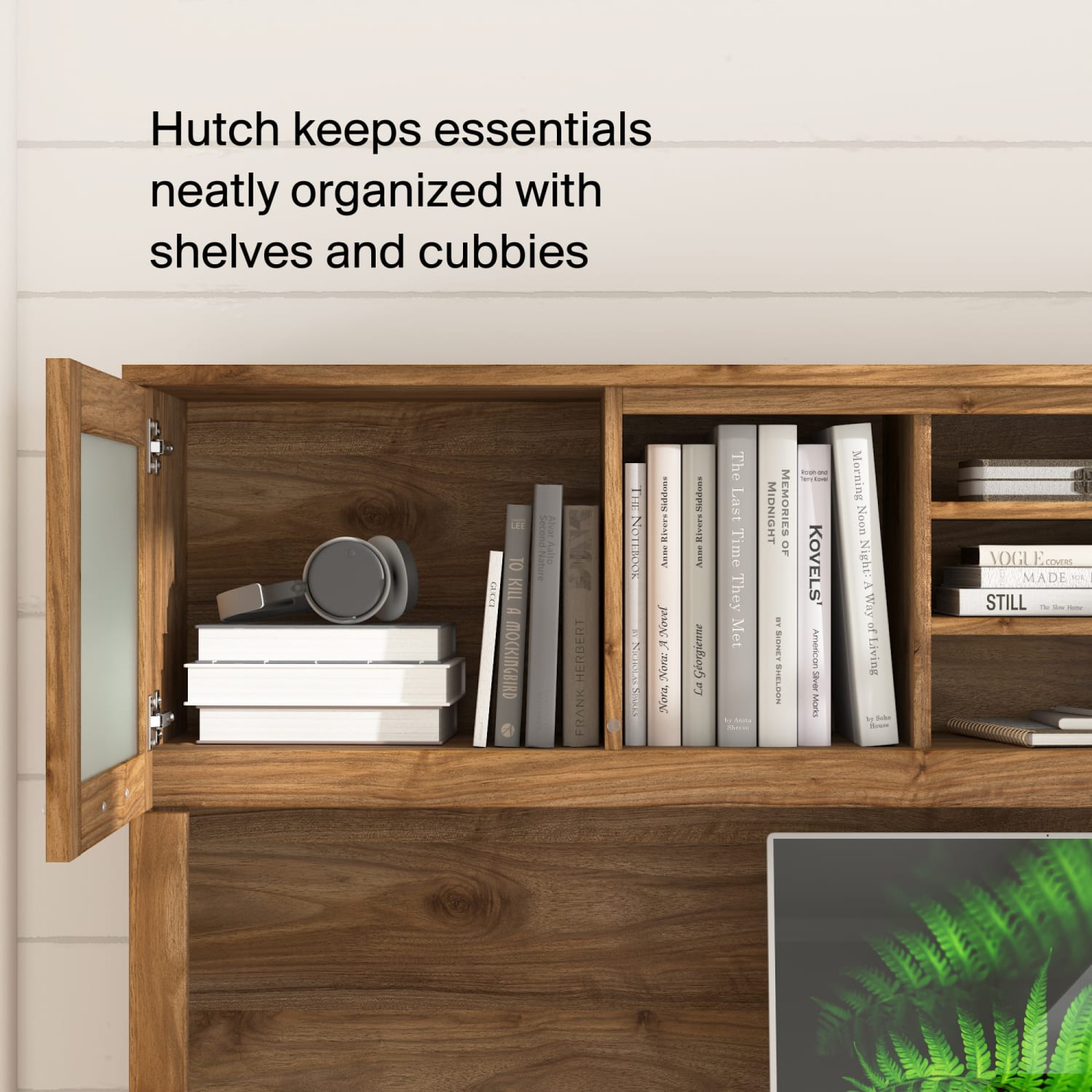 Bush Business Furniture Somerset 60inW L-Shaped Corner Desk With Storage, Fresh Walnut, Standard Delivery - Image 5