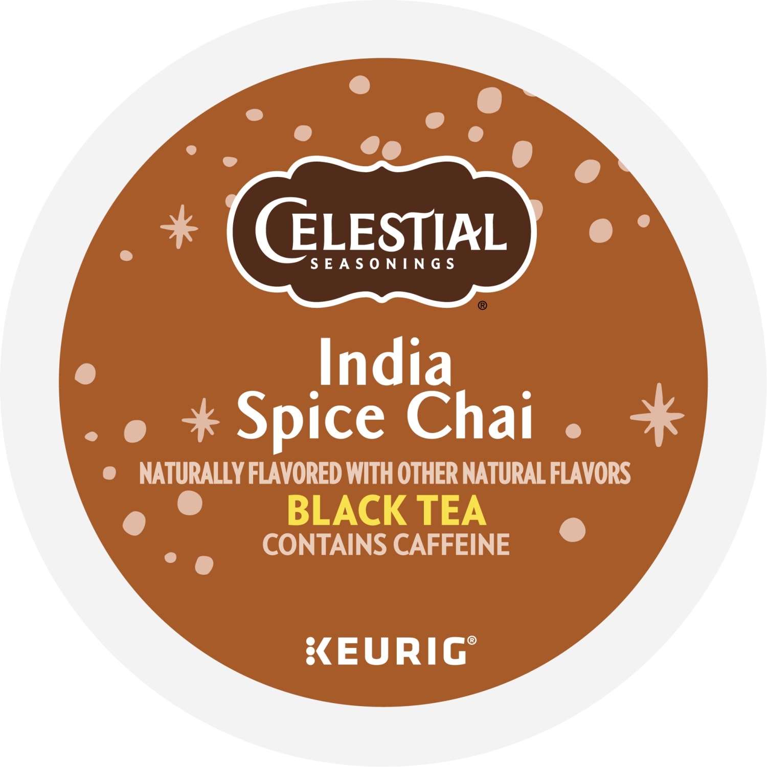 Celestial Seasonings India Spice Chai Keurig Single Serve K-Cup Pods, 24 Pods Per Pack, Case Of 4 Packs - Image 6