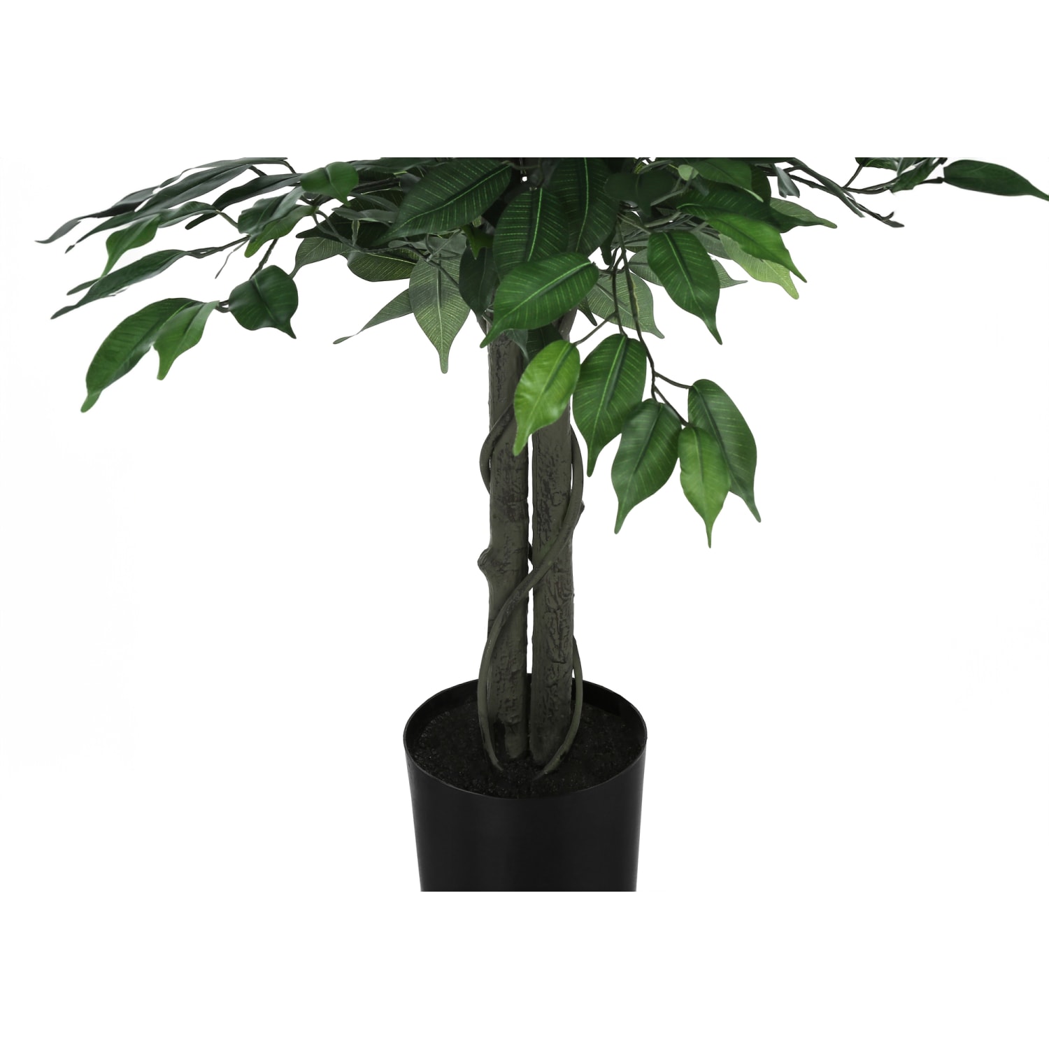 Monarch Specialties Josie 58inH Artificial Plant With Pot, 59inH x 32inW x 32inD, Green - Image 4