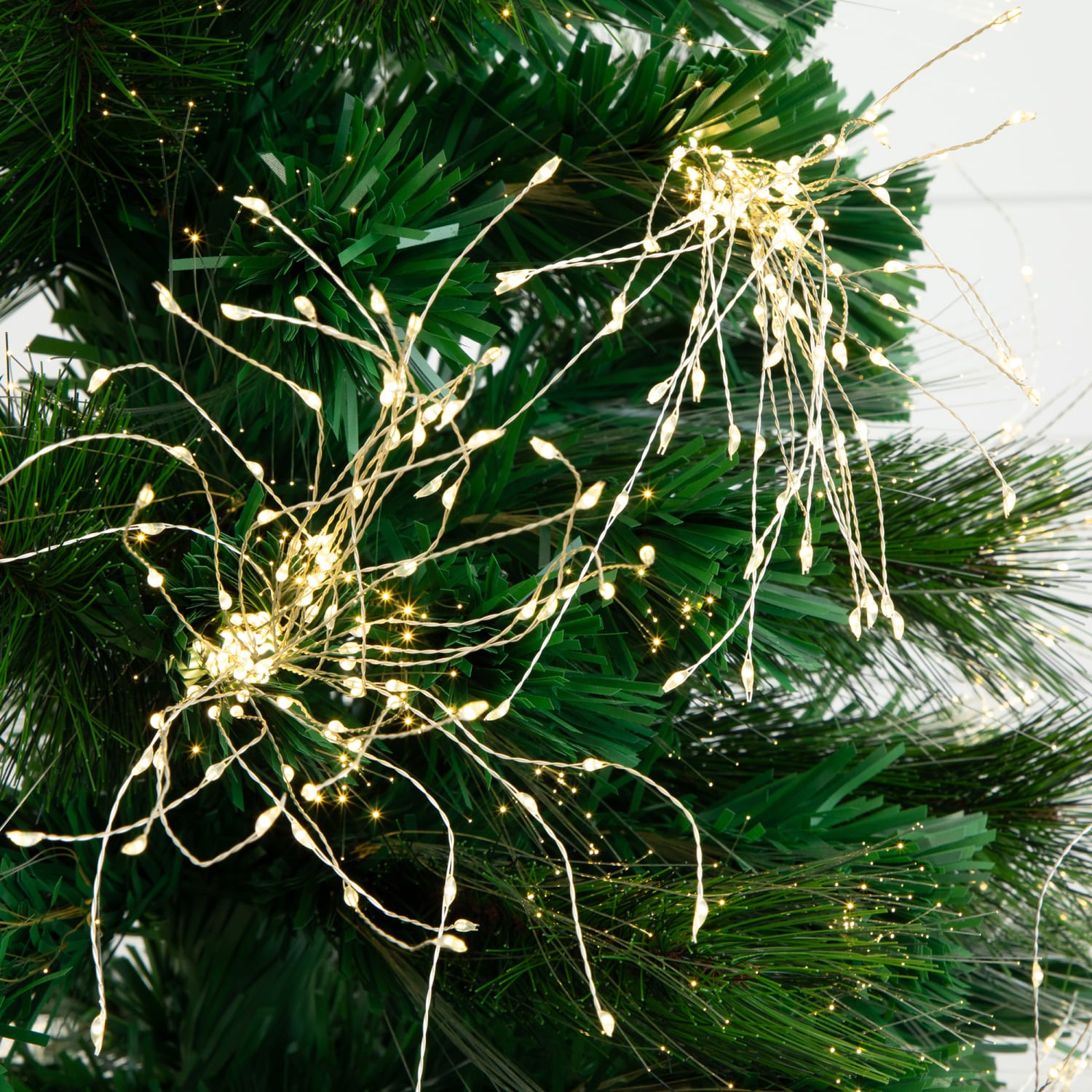 Nearly Natural Pine 60inH Artificial Fiber Optic Christmas Tree With LED Lights, 60inH x 24inW x 24inD, Green - Image 4
