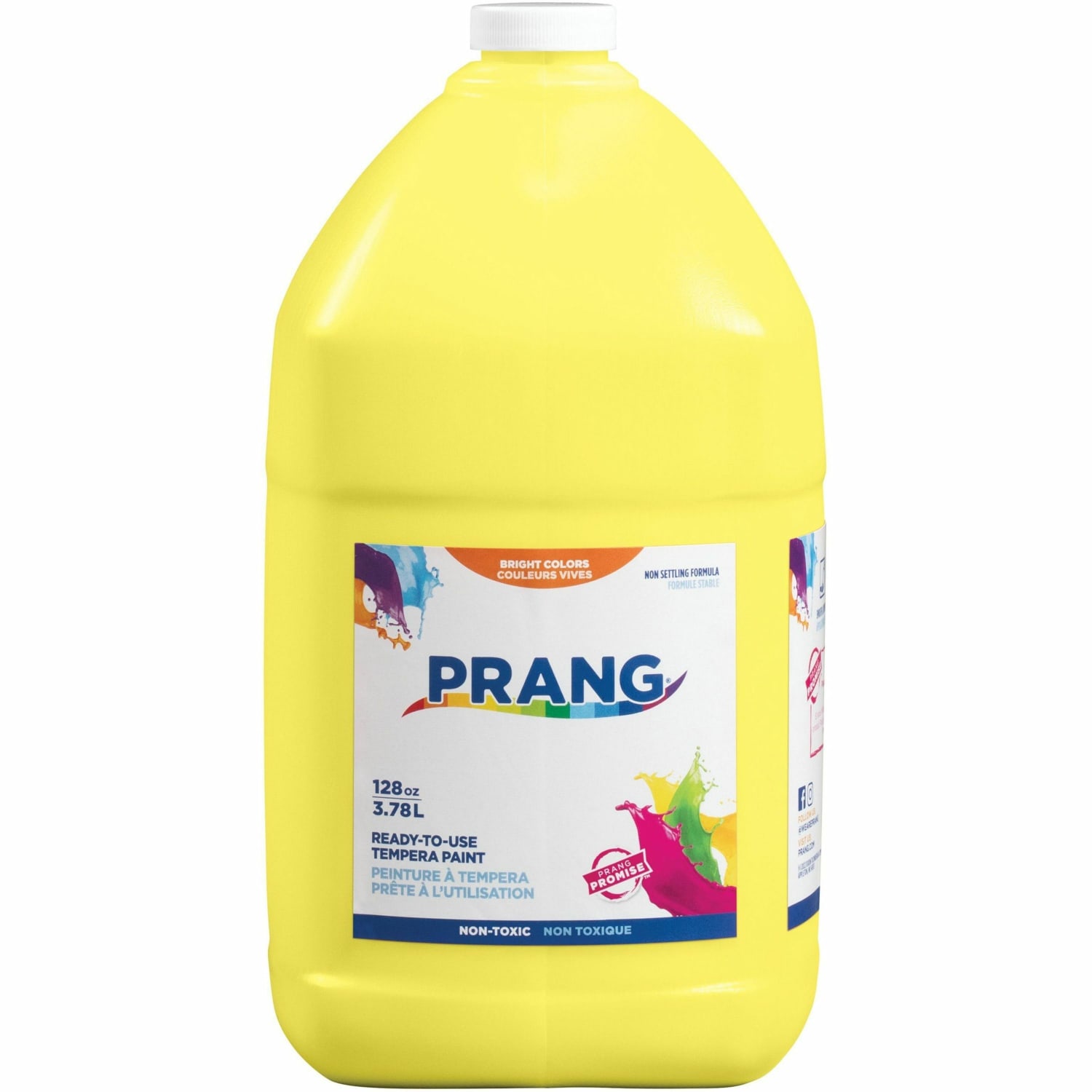 Prang Ready-To-Use Tempera Paint, 128 Oz., Yellow - Image 3