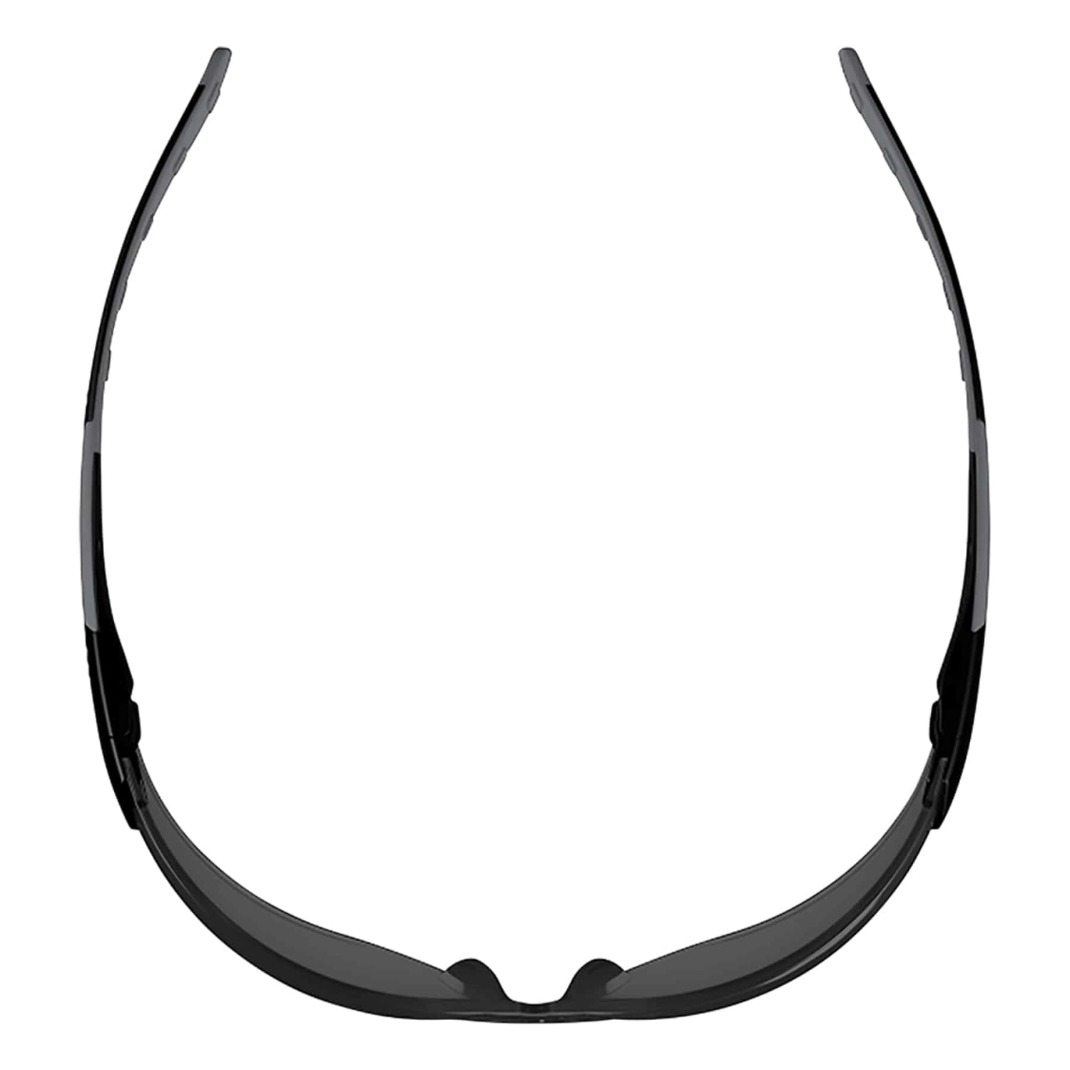 Ergodyne Skullerz SAGA Frameless Safety Glasses, One Size, Matte Black Frame, Anti-Fog Smoke Lens - Image 6