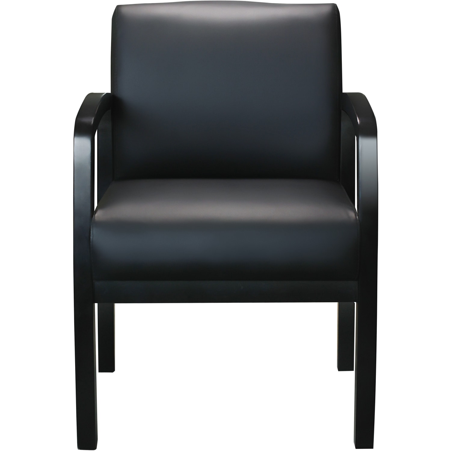 Boss Office Products Guest Chair with Antimicrobial Protection Black PopularChairscom