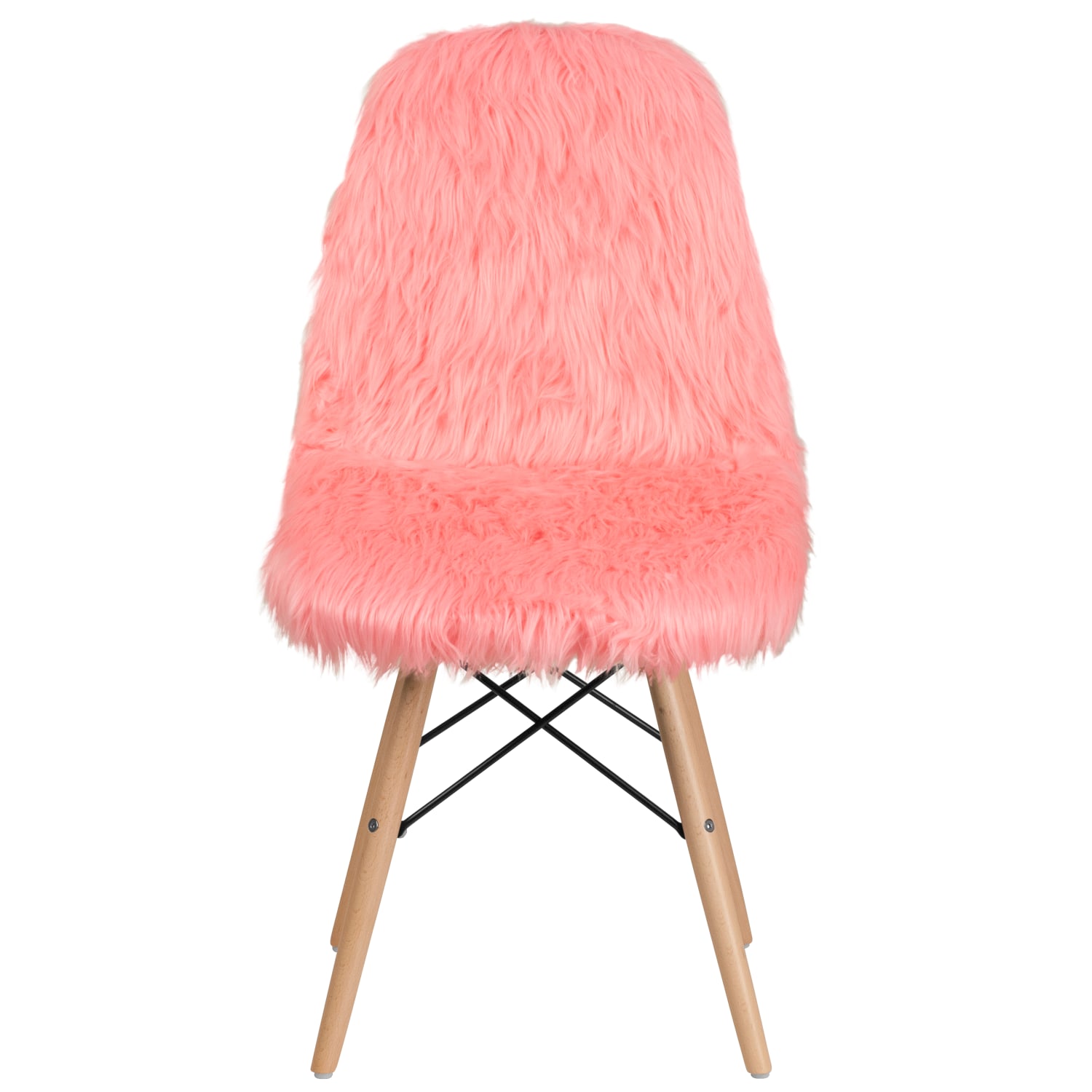Flash Furniture Shaggy Dog Accent Chair, Hermosa Pink - Image 9