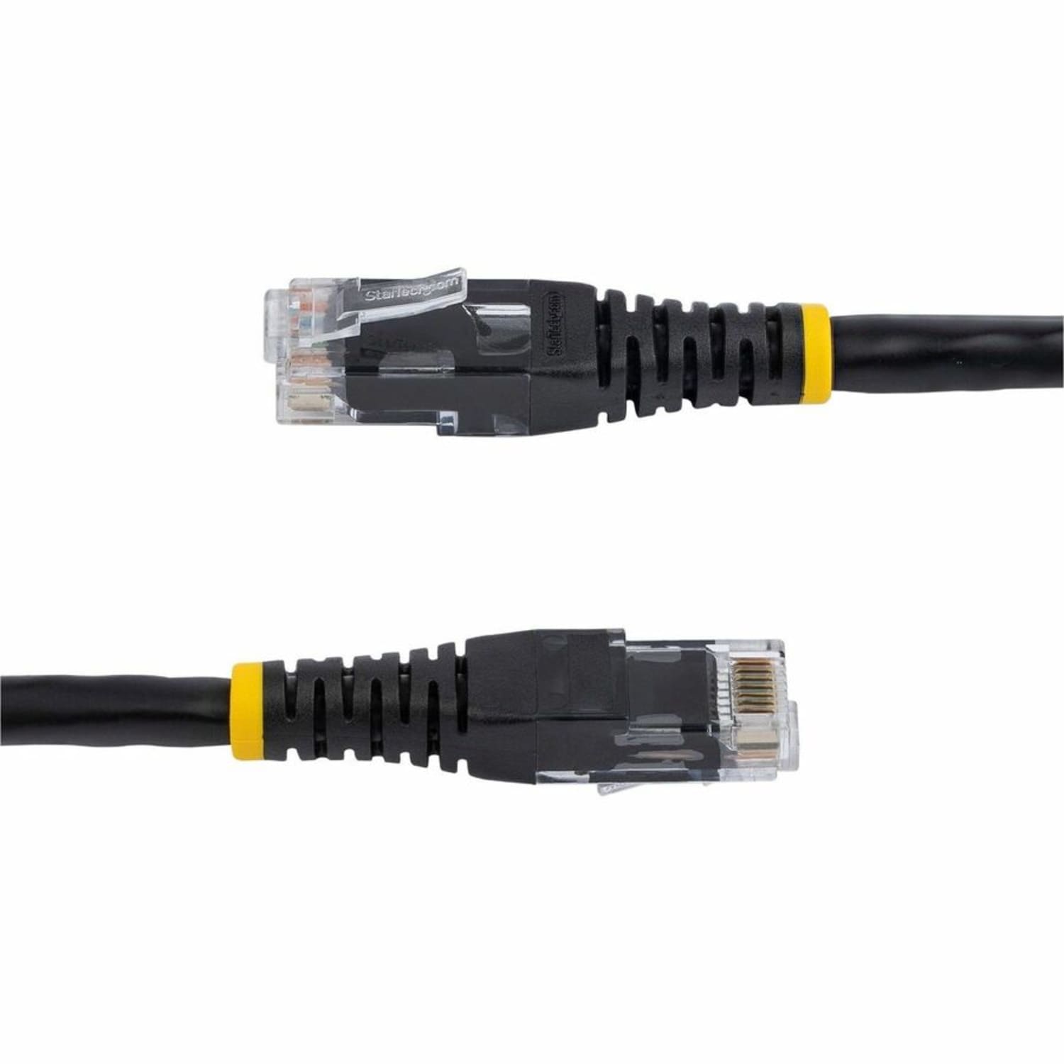 StarTech.com 10ft CAT6 Ethernet Cable - Black Molded Gigabit - 100W PoE UTP 650MHz - Category 6 Patch Cord UL Certified Wiring/TIA - 10ft Black CAT6 Ethernet cable delivers Multi Gigabit 1/2.5/5Gbps & 10Gbps up to 160ft - 650MHz - Image 5