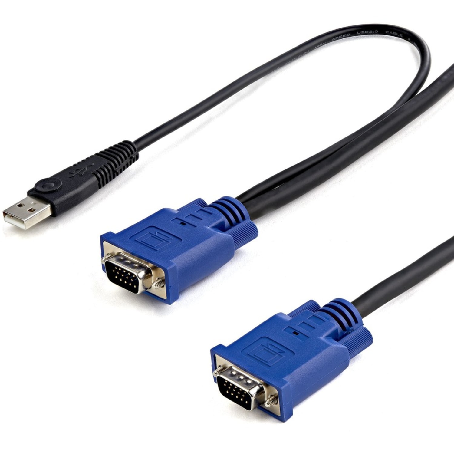 StarTech.com StarTech.com 2-in-1 - Video/USB cable - 4 pin USB Type A, HD-15 (M) - HD-15 (M) - 3.05 m - SVECONUS10 - Image 6